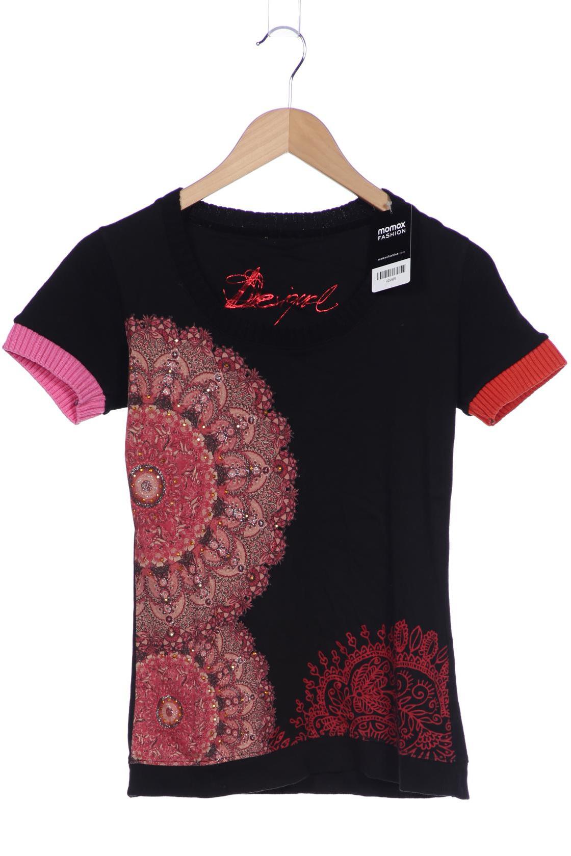 

Desigual Damen T-Shirt, schwarz, Gr. 36