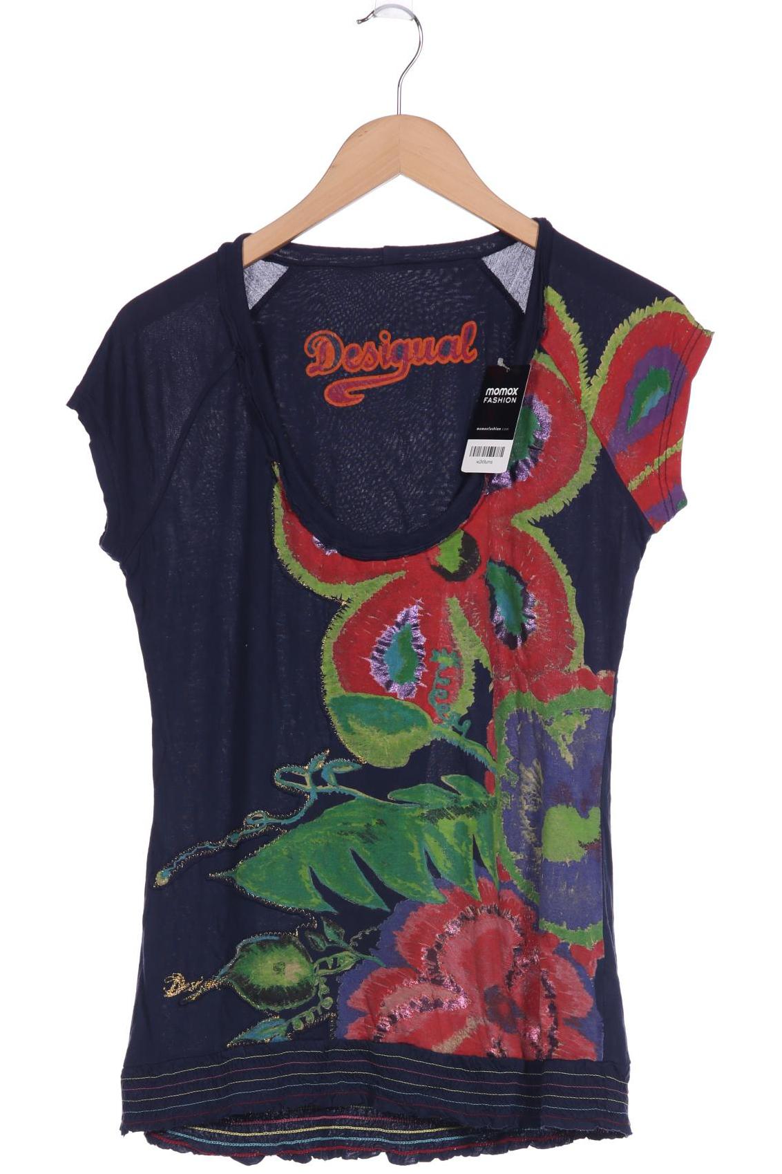 

Desigual Damen T-Shirt, marineblau, Gr. 42