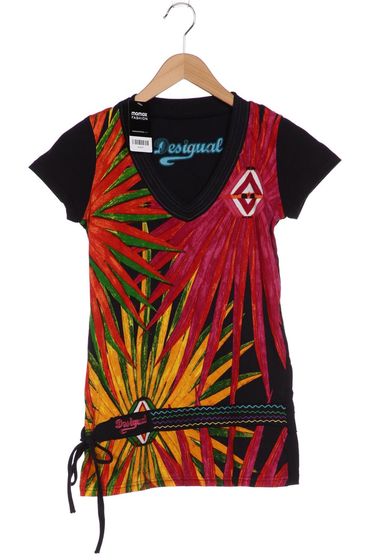 

Desigual Damen T-Shirt, mehrfarbig, Gr. 34