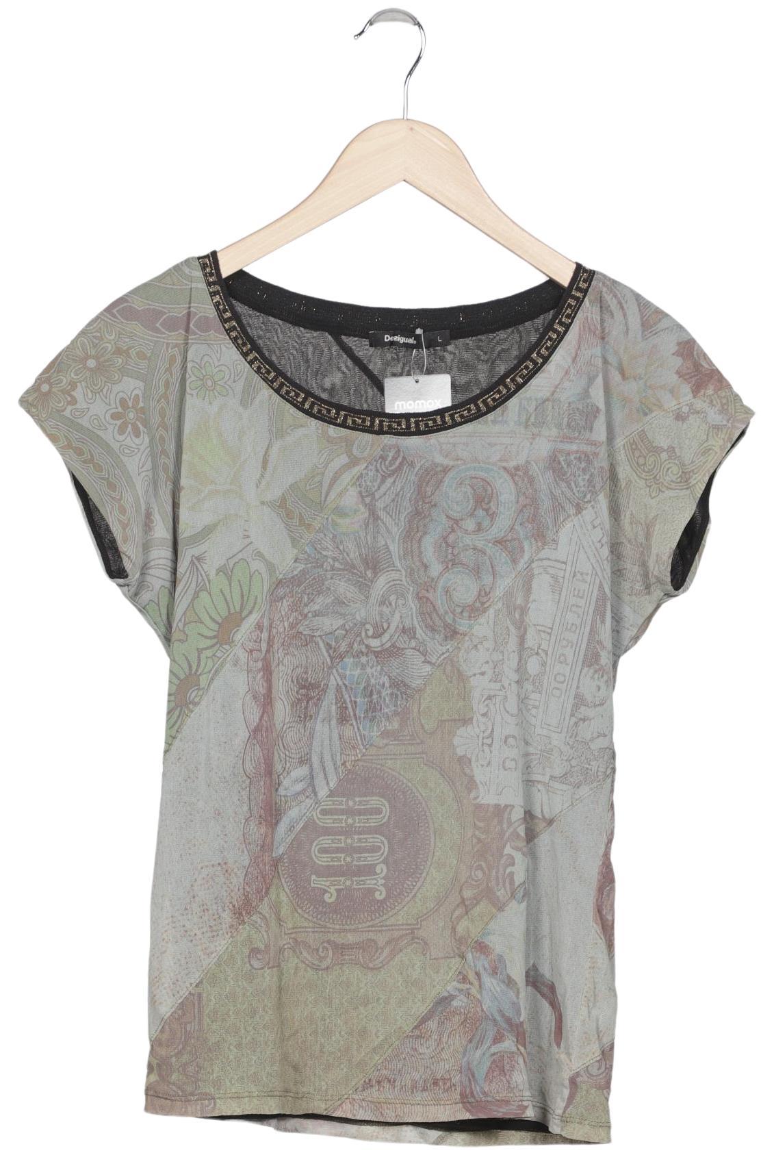 

Desigual Damen T-Shirt, mehrfarbig, Gr. 42