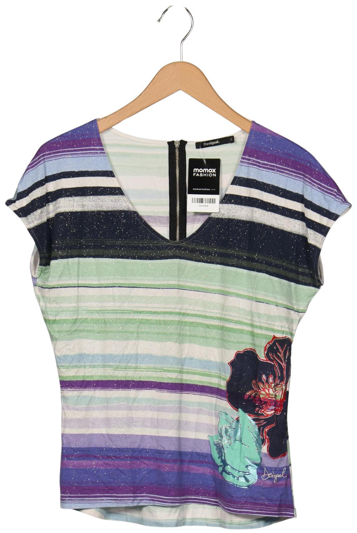 

Desigual Damen T-Shirt, mehrfarbig, Gr. 38