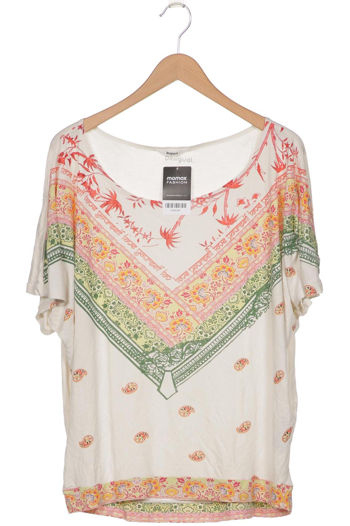 

Desigual Damen T-Shirt, cremeweiß