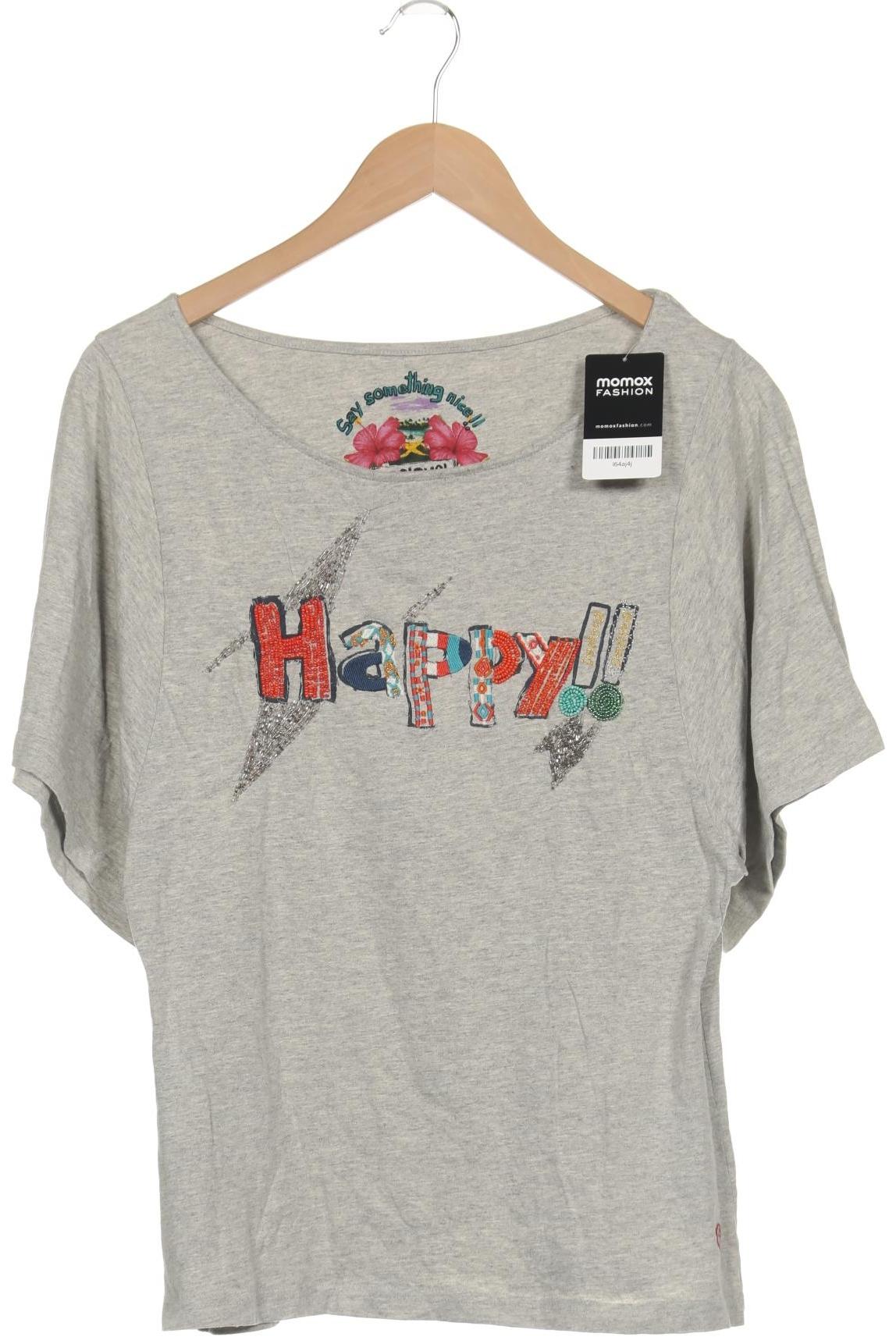 

Desigual Damen T-Shirt, grau, Gr. 42