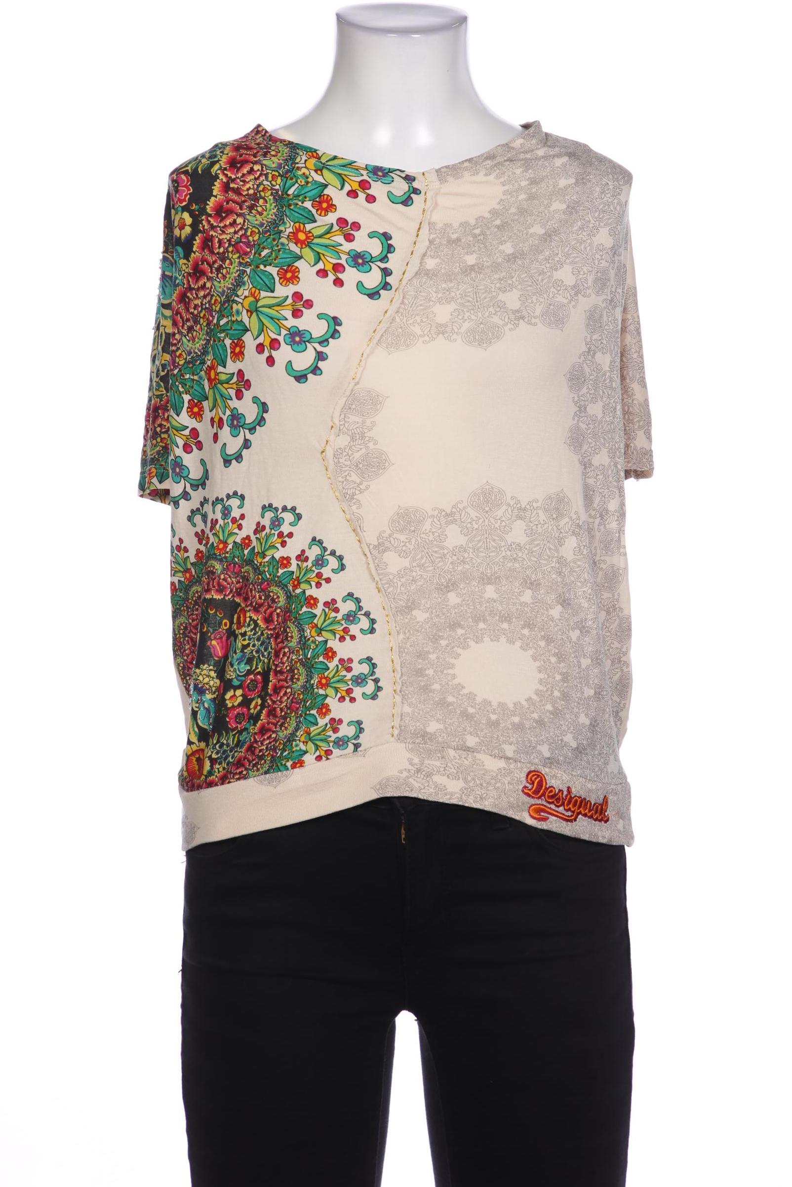 

Desigual Damen T-Shirt, beige, Gr. 36