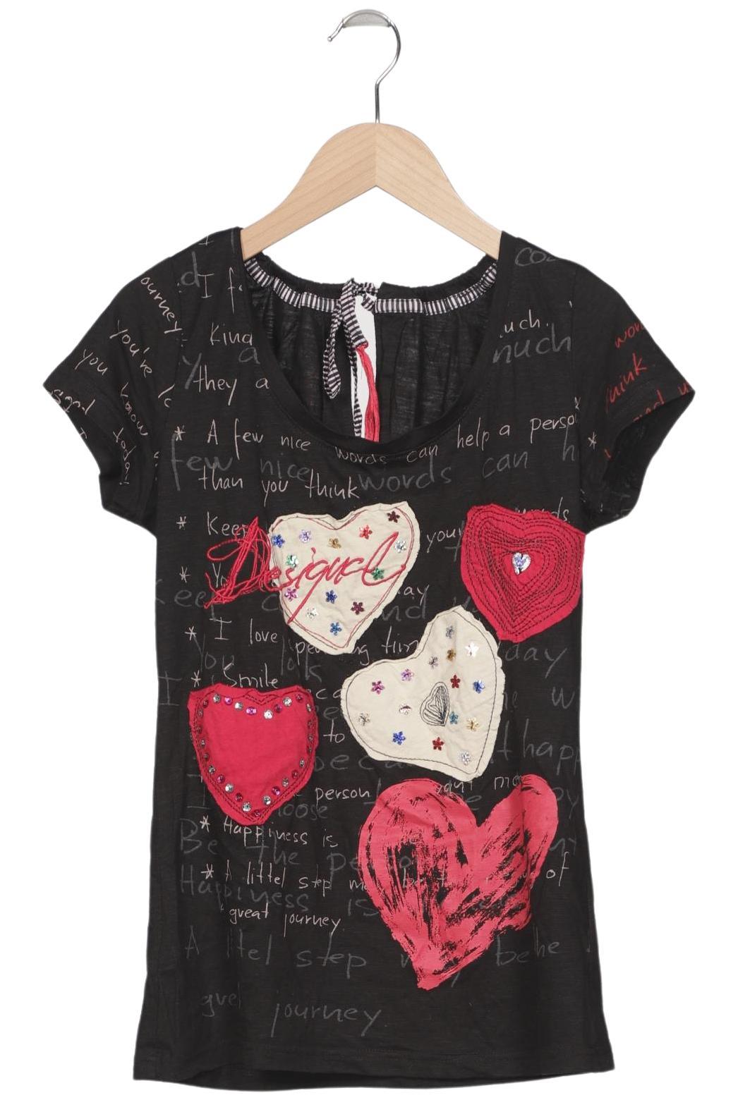 

Desigual Damen T-Shirt, mehrfarbig, Gr. 42