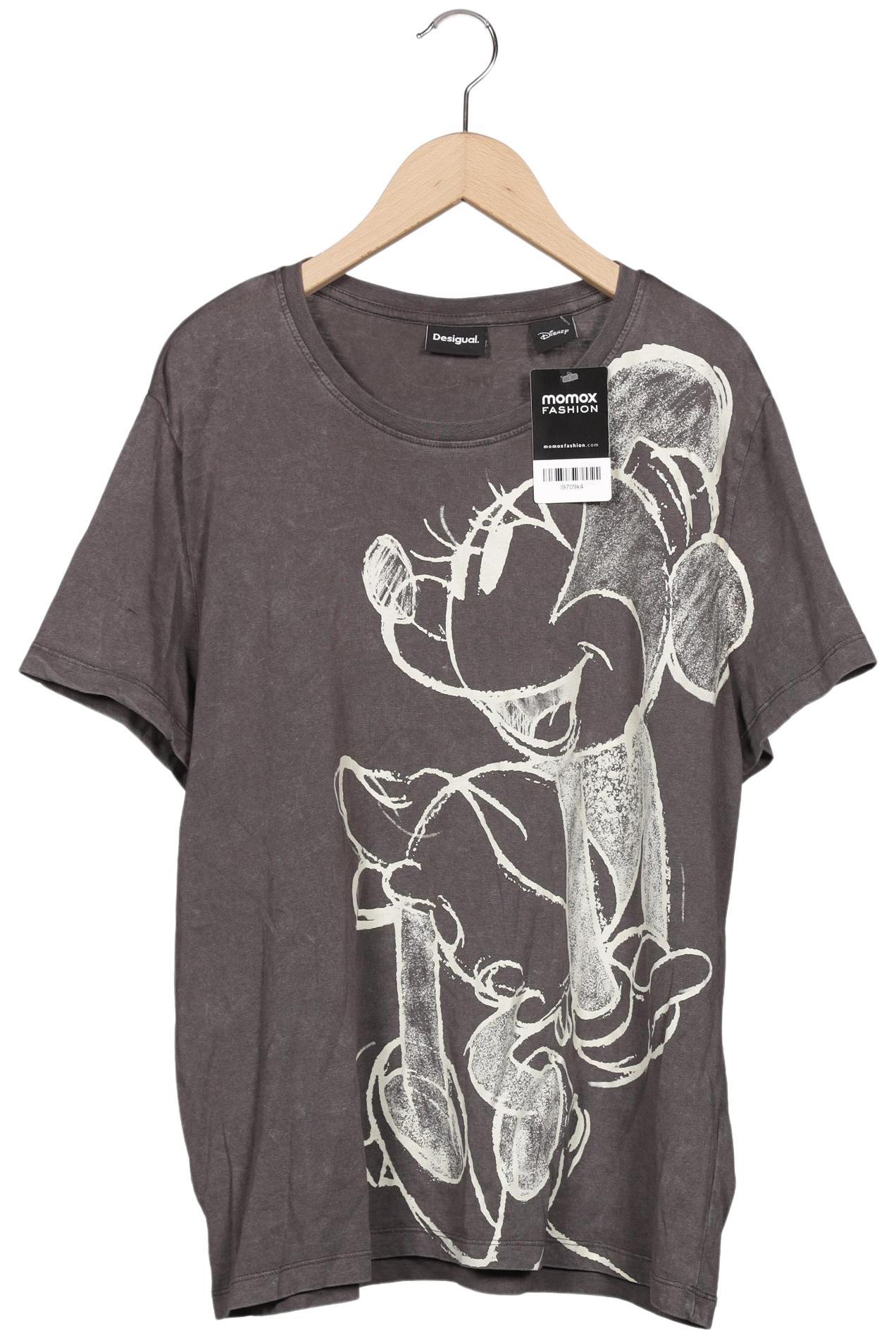 

Desigual Damen T-Shirt, grau, Gr. 44