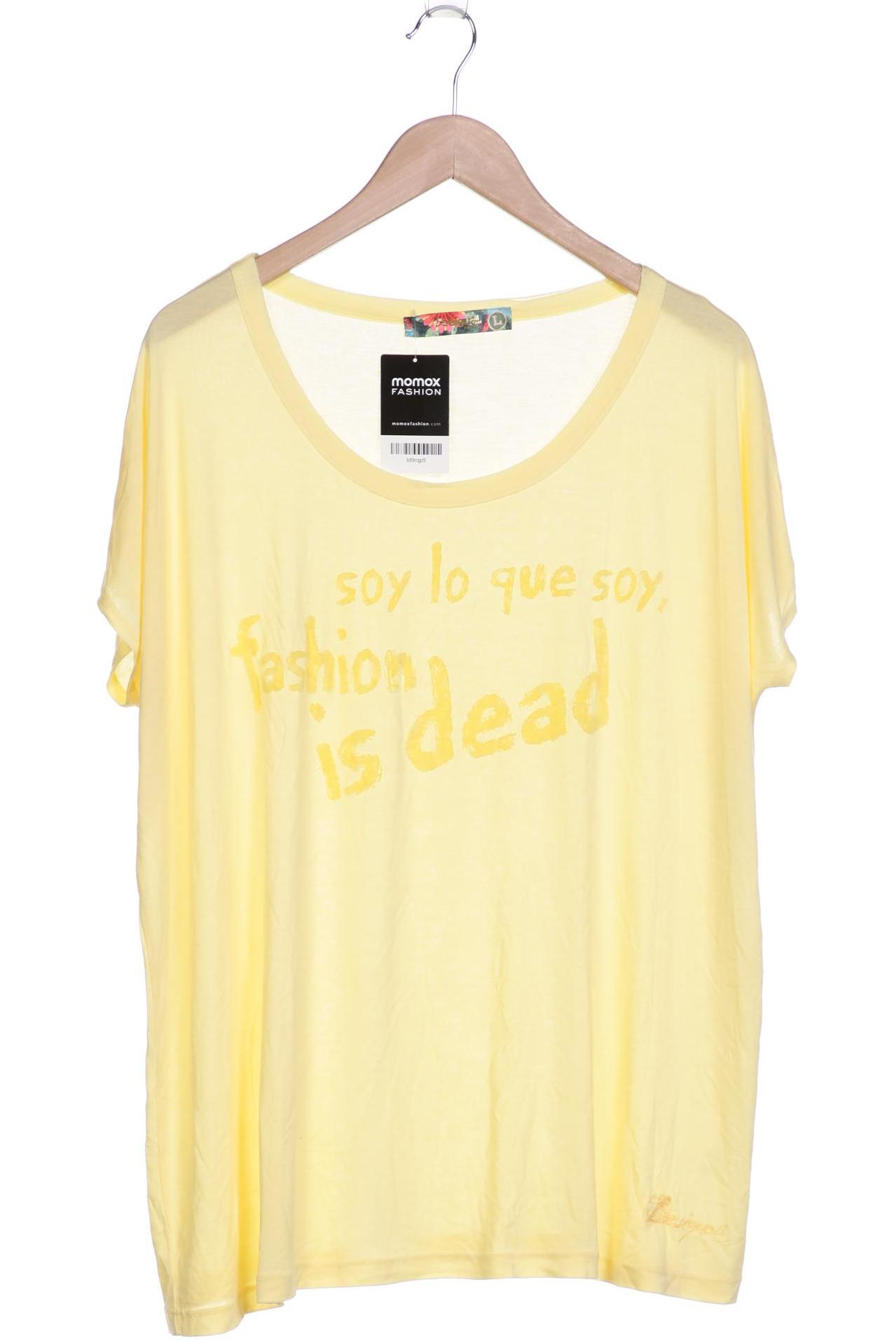 

Desigual Damen T-Shirt, gelb, Gr. 42