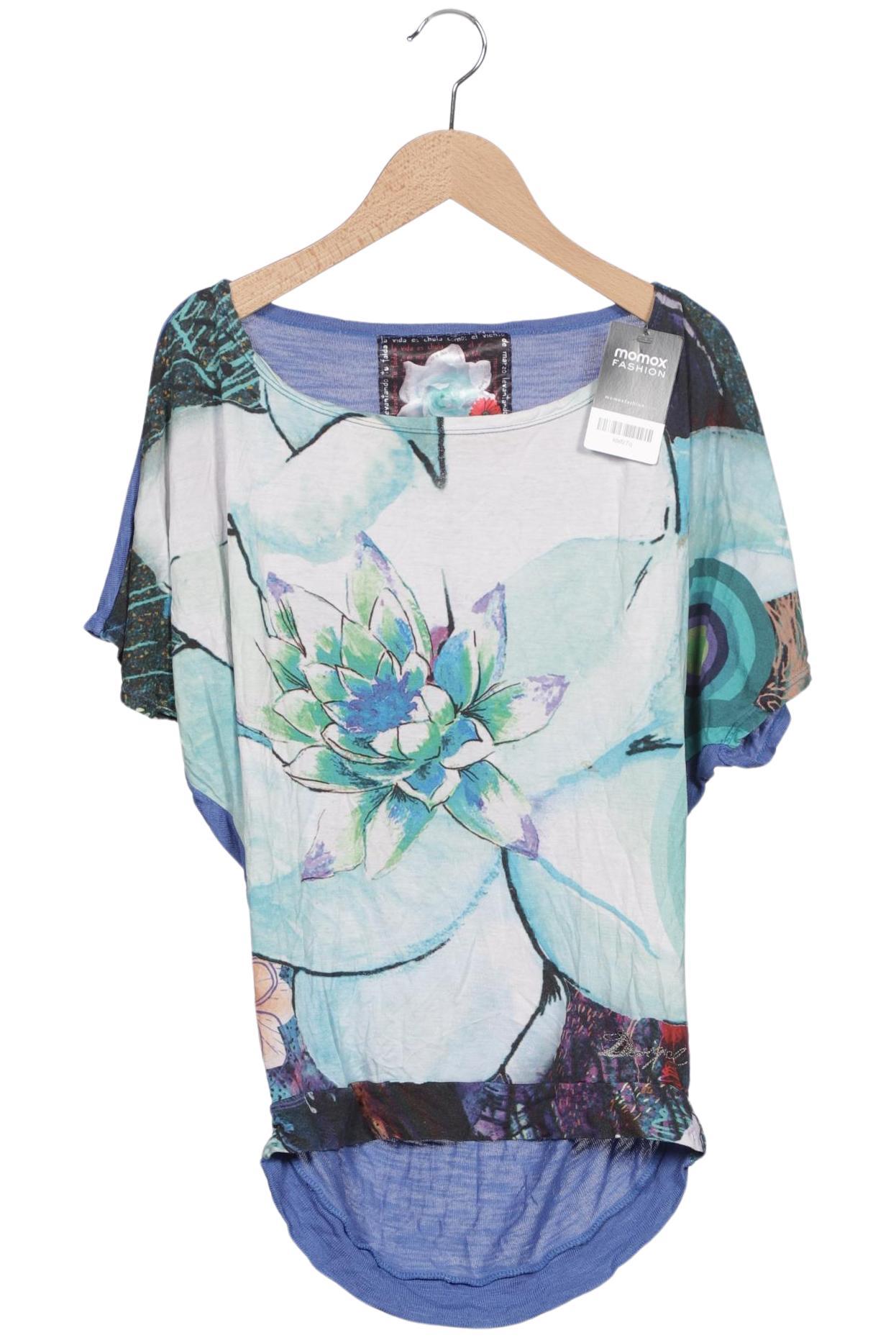 

Desigual Damen T-Shirt, blau, Gr. 38