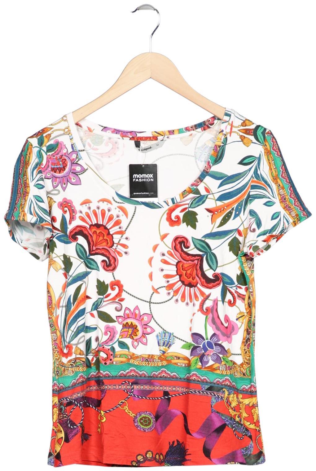 

Desigual Damen T-Shirt, mehrfarbig, Gr. 38