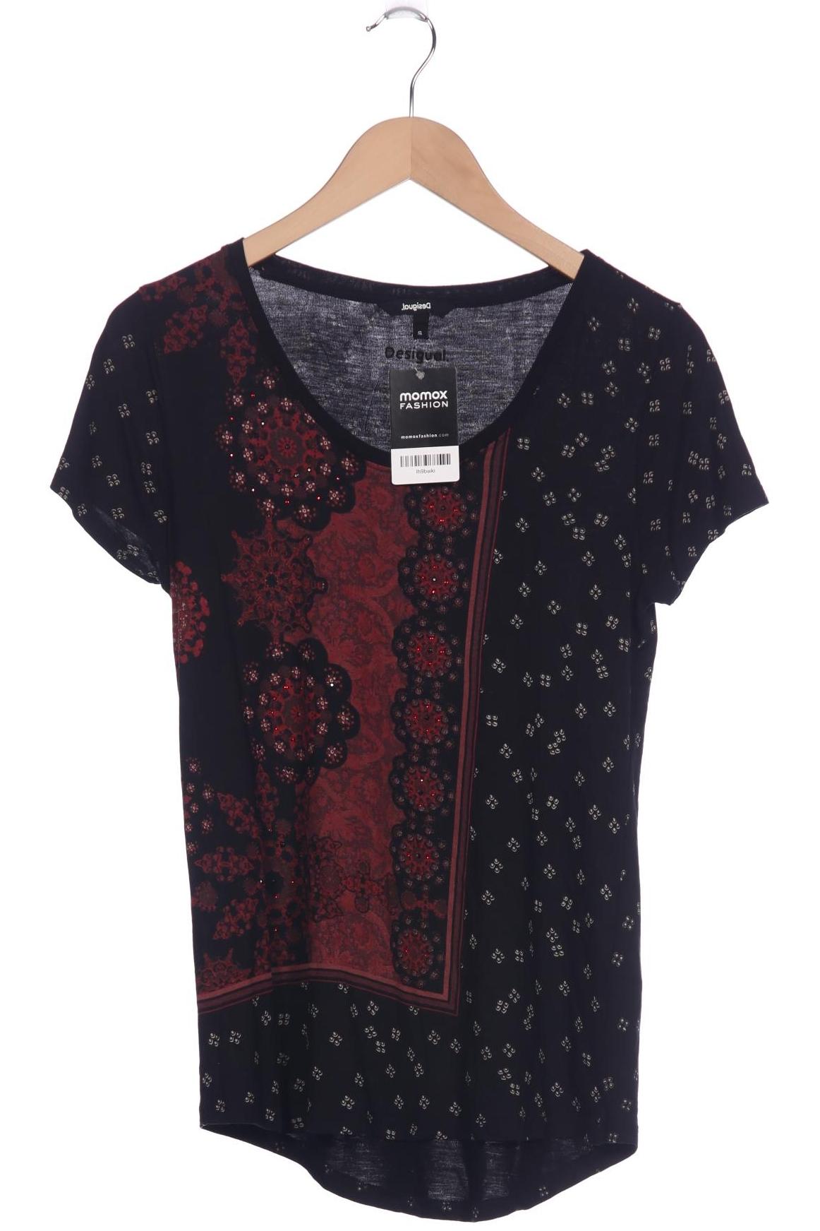

Desigual Damen T-Shirt, schwarz, Gr. 36