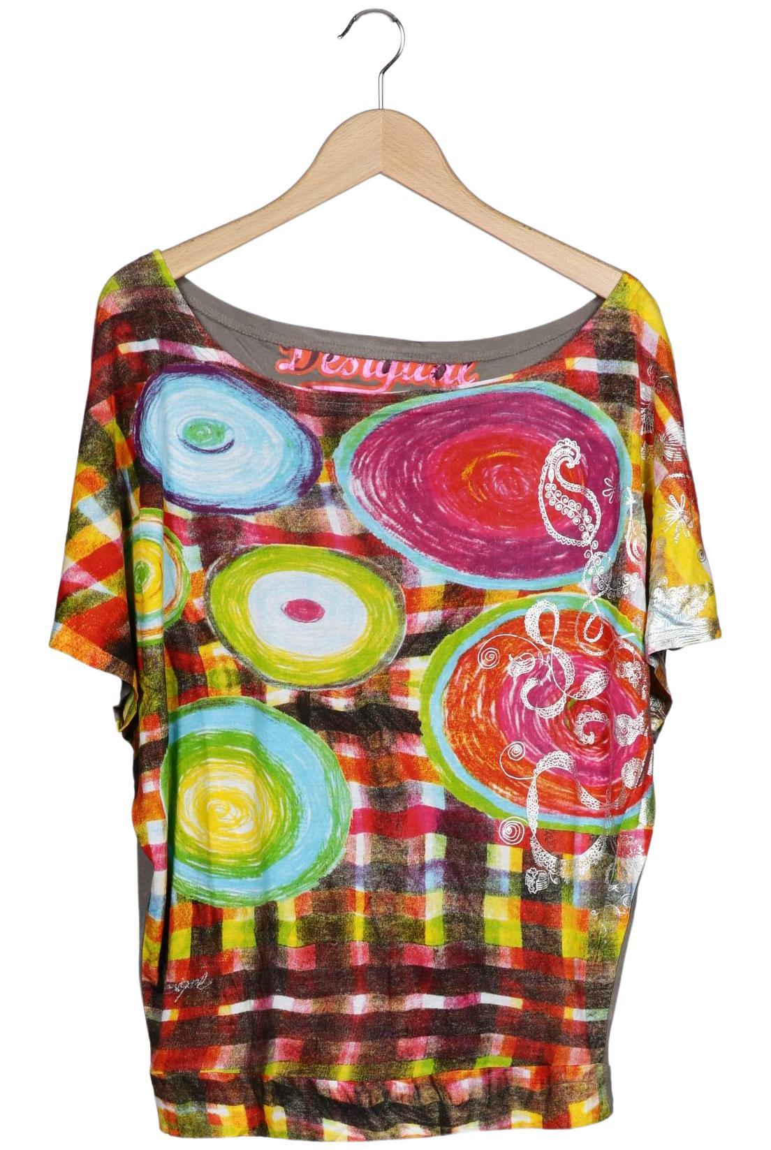 

Desigual Damen T-Shirt, mehrfarbig, Gr. 38