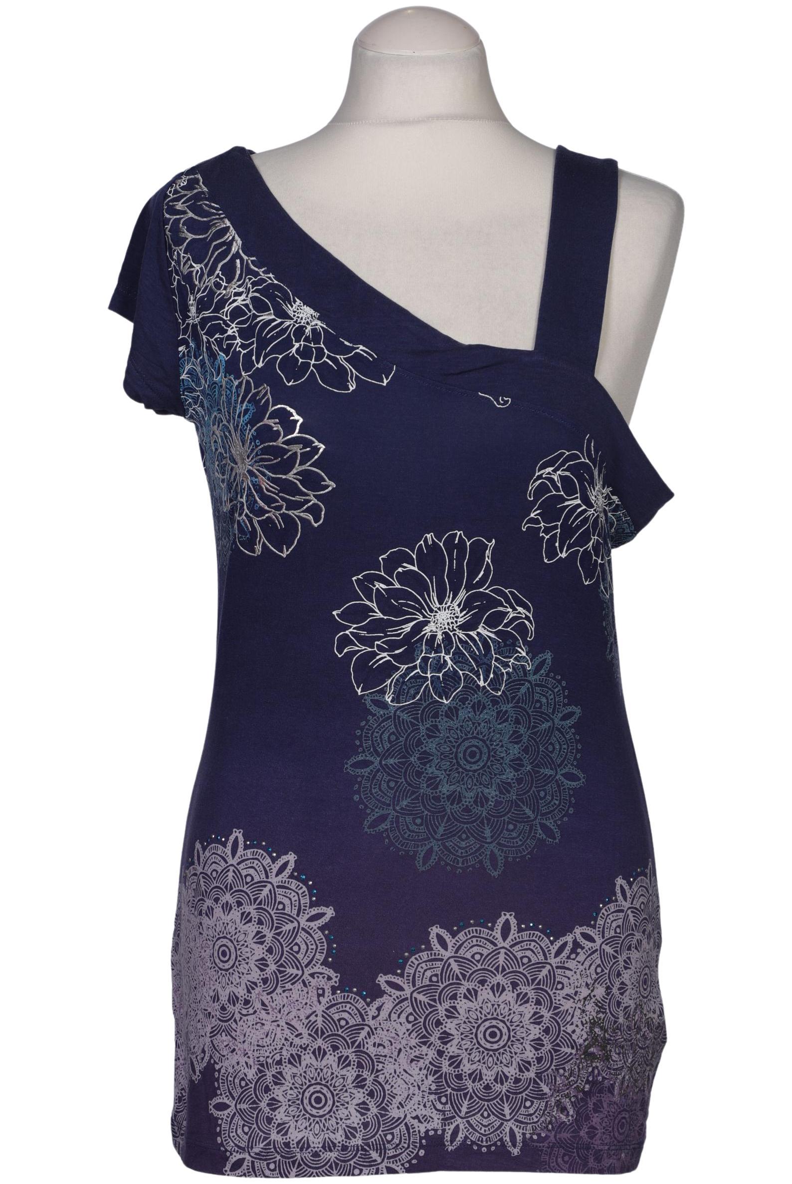 

Desigual Damen T-Shirt, marineblau, Gr. 38