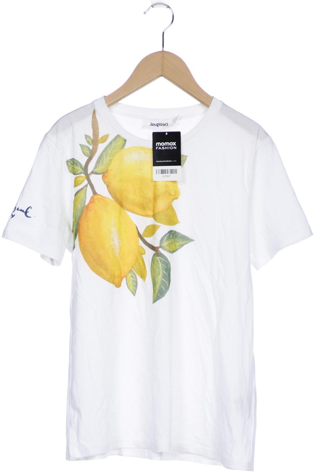 

Desigual Damen T-Shirt, weiß, Gr. 36