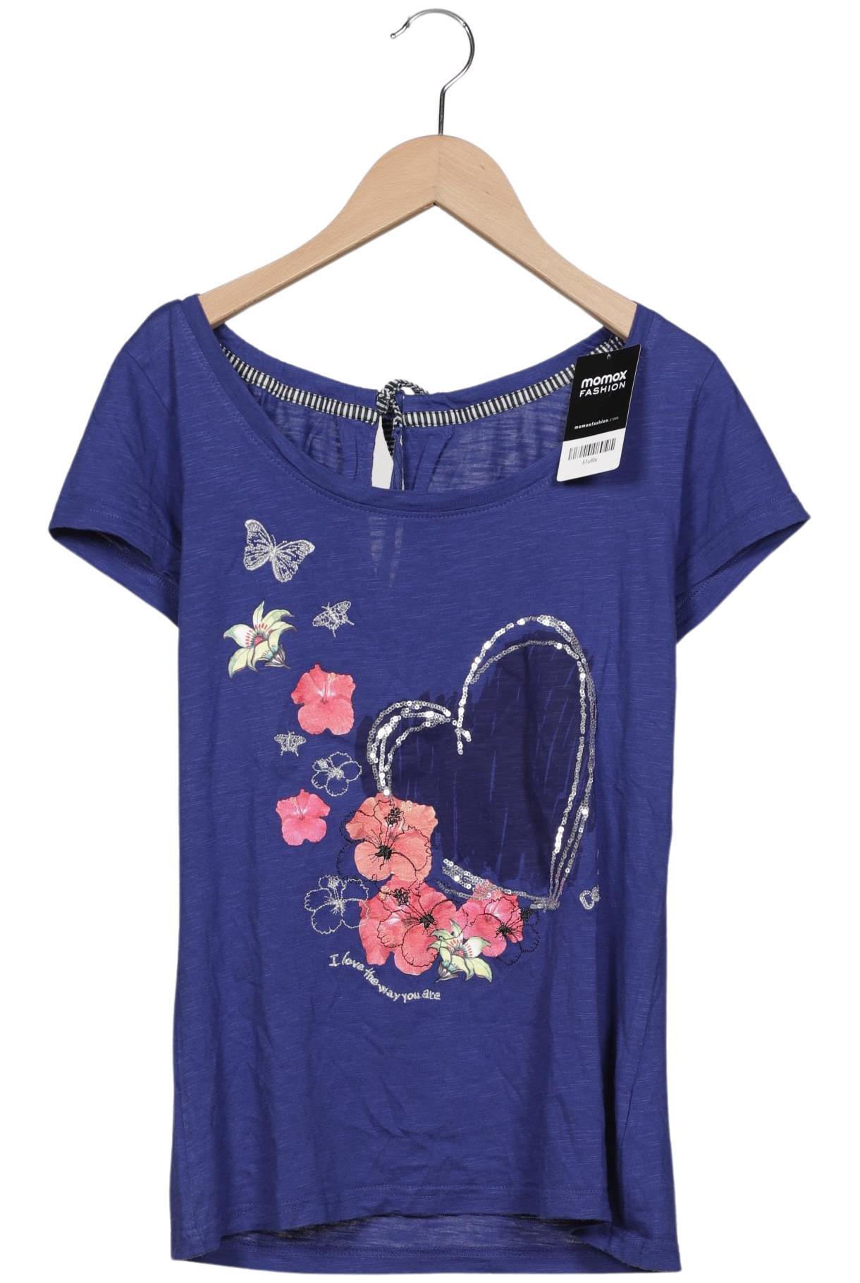 

Desigual Damen T-Shirt, blau, Gr. 36