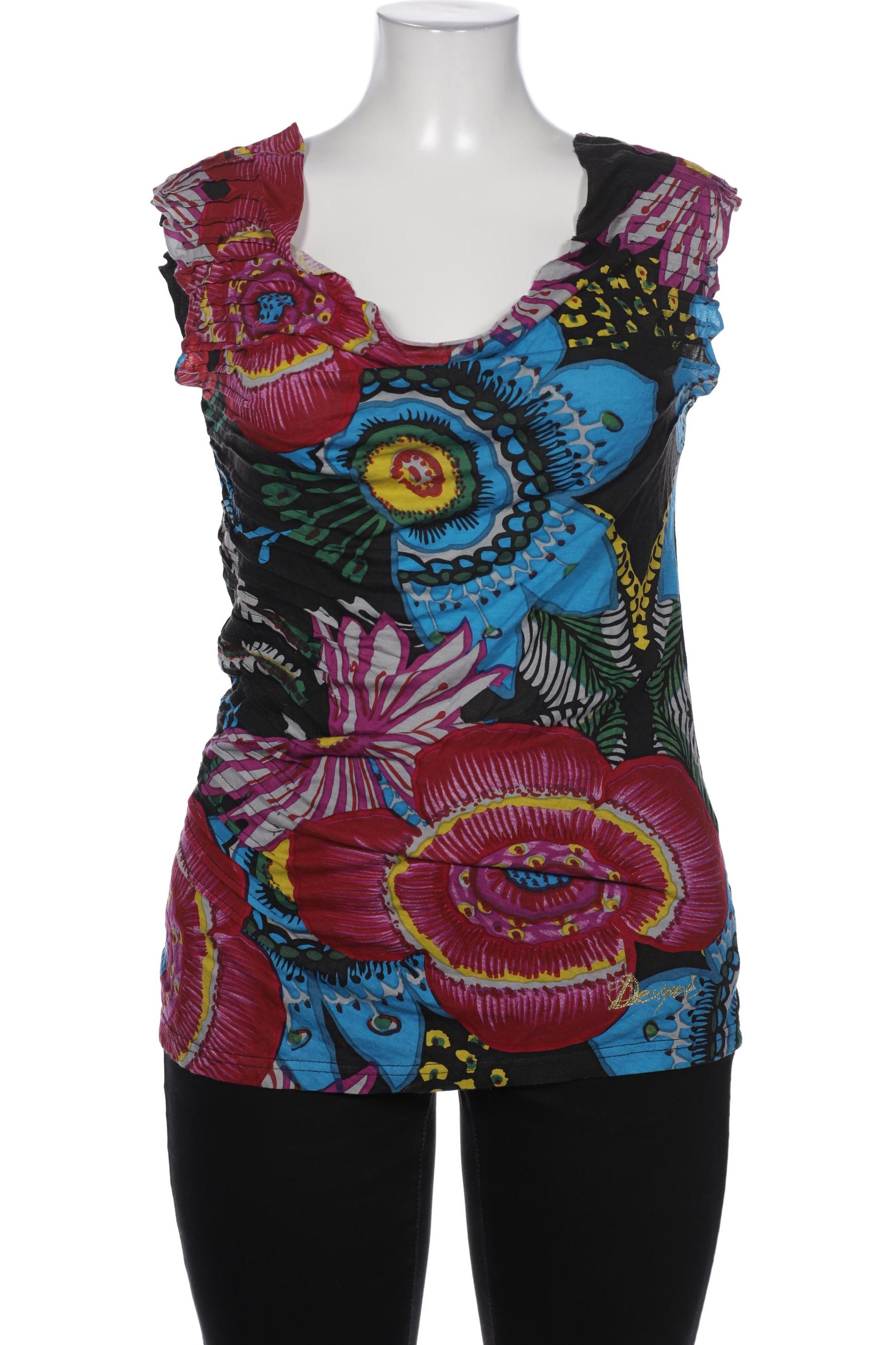 

Desigual Damen T-Shirt, mehrfarbig, Gr. 44