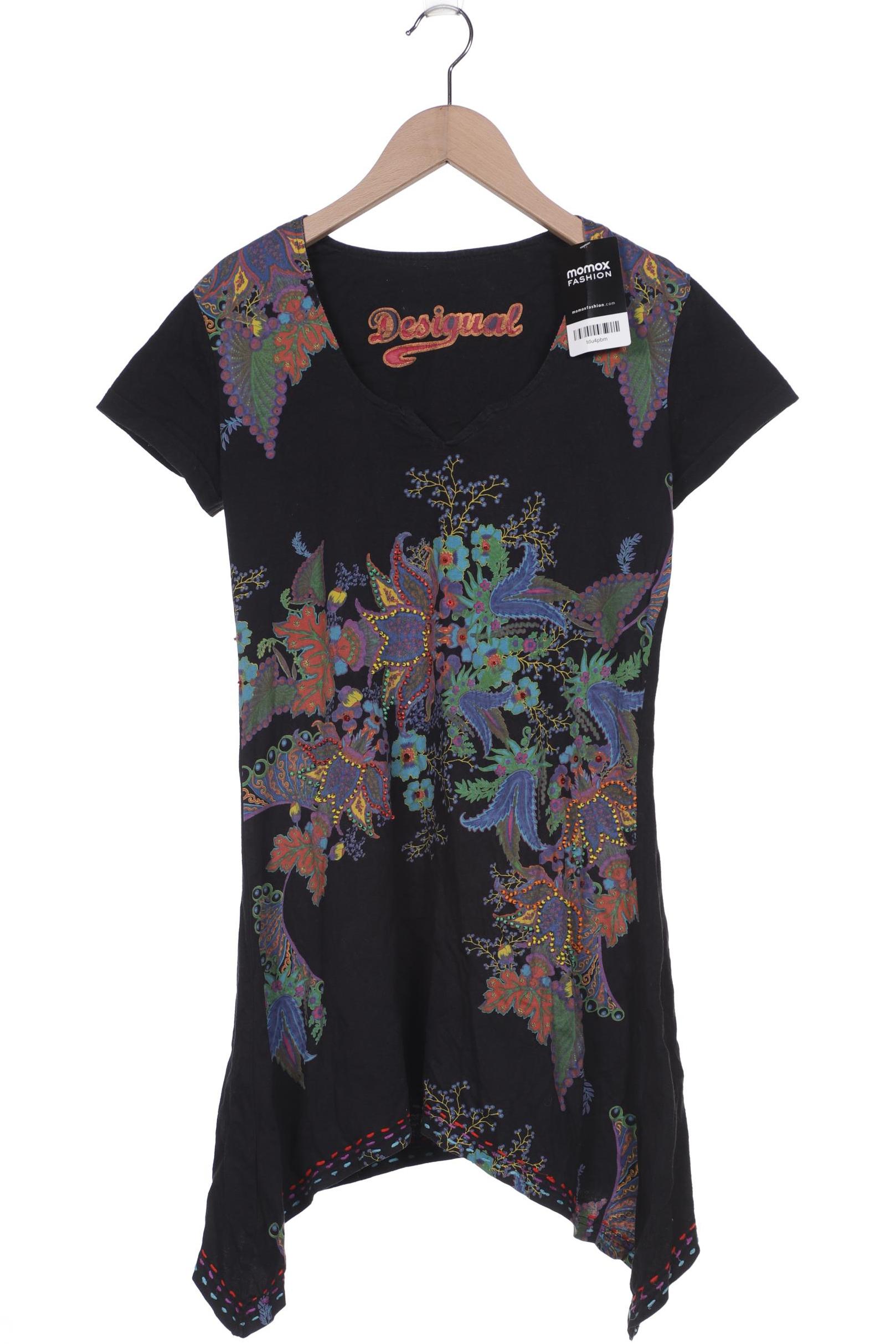 

Desigual Damen T-Shirt, schwarz, Gr. 38