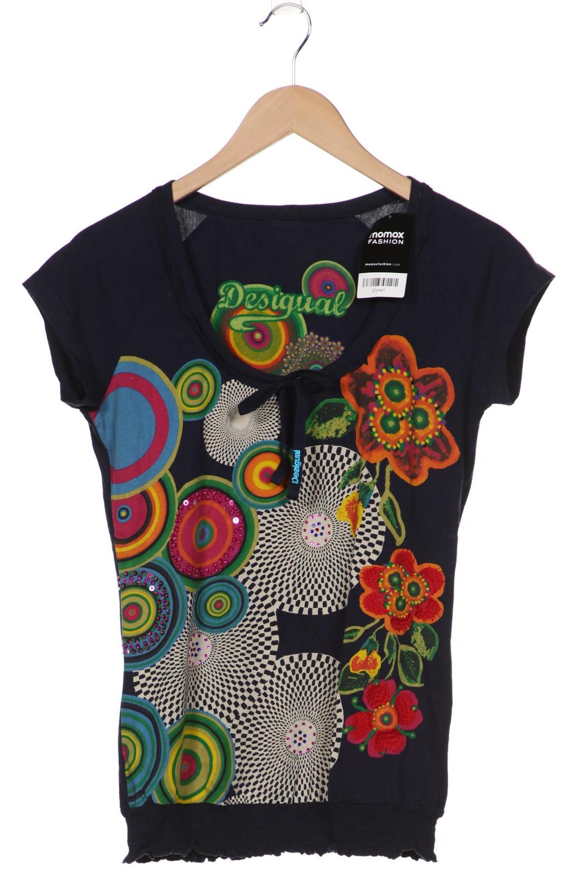 

Desigual Damen T-Shirt, marineblau