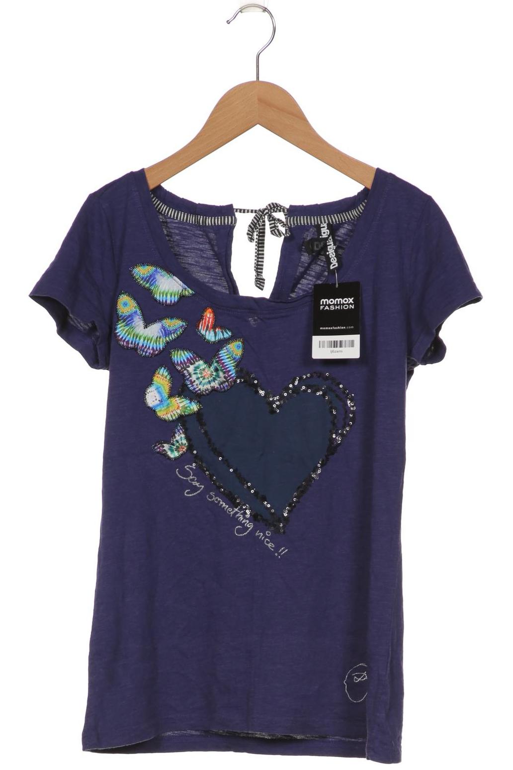 

Desigual Damen T-Shirt, marineblau