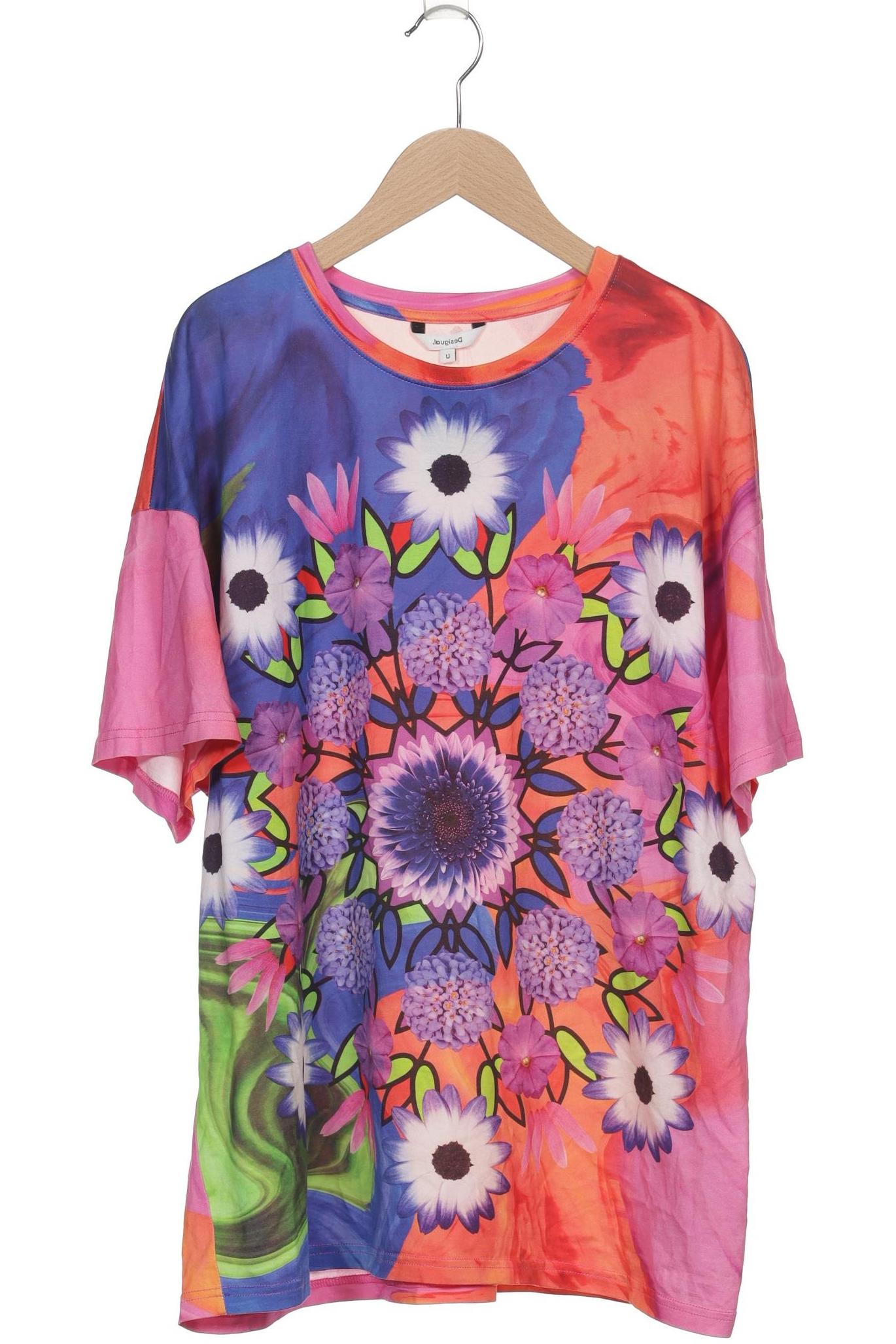 

Desigual Damen T-Shirt, mehrfarbig, Gr. uni