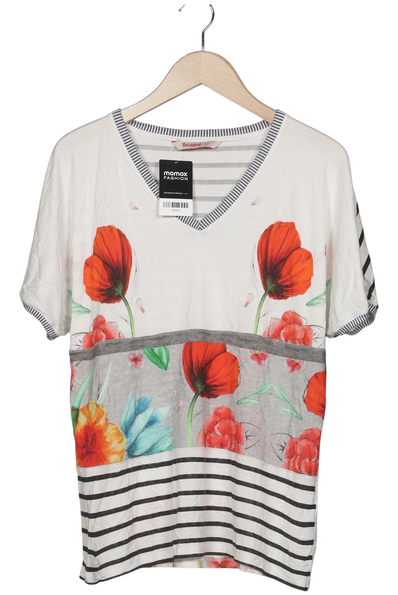 

Desigual Damen T-Shirt, mehrfarbig, Gr. 44