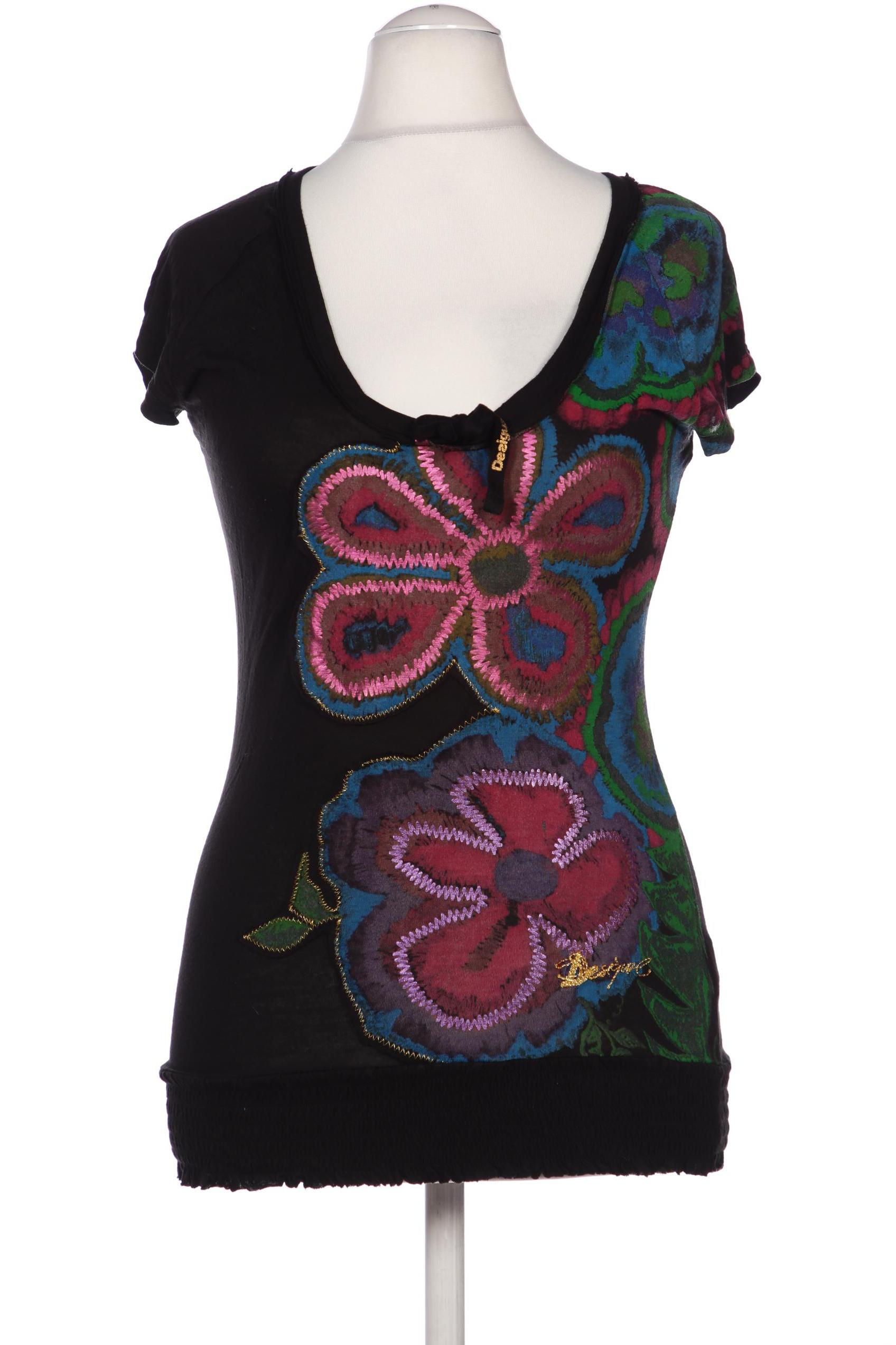 

Desigual Damen T-Shirt, schwarz