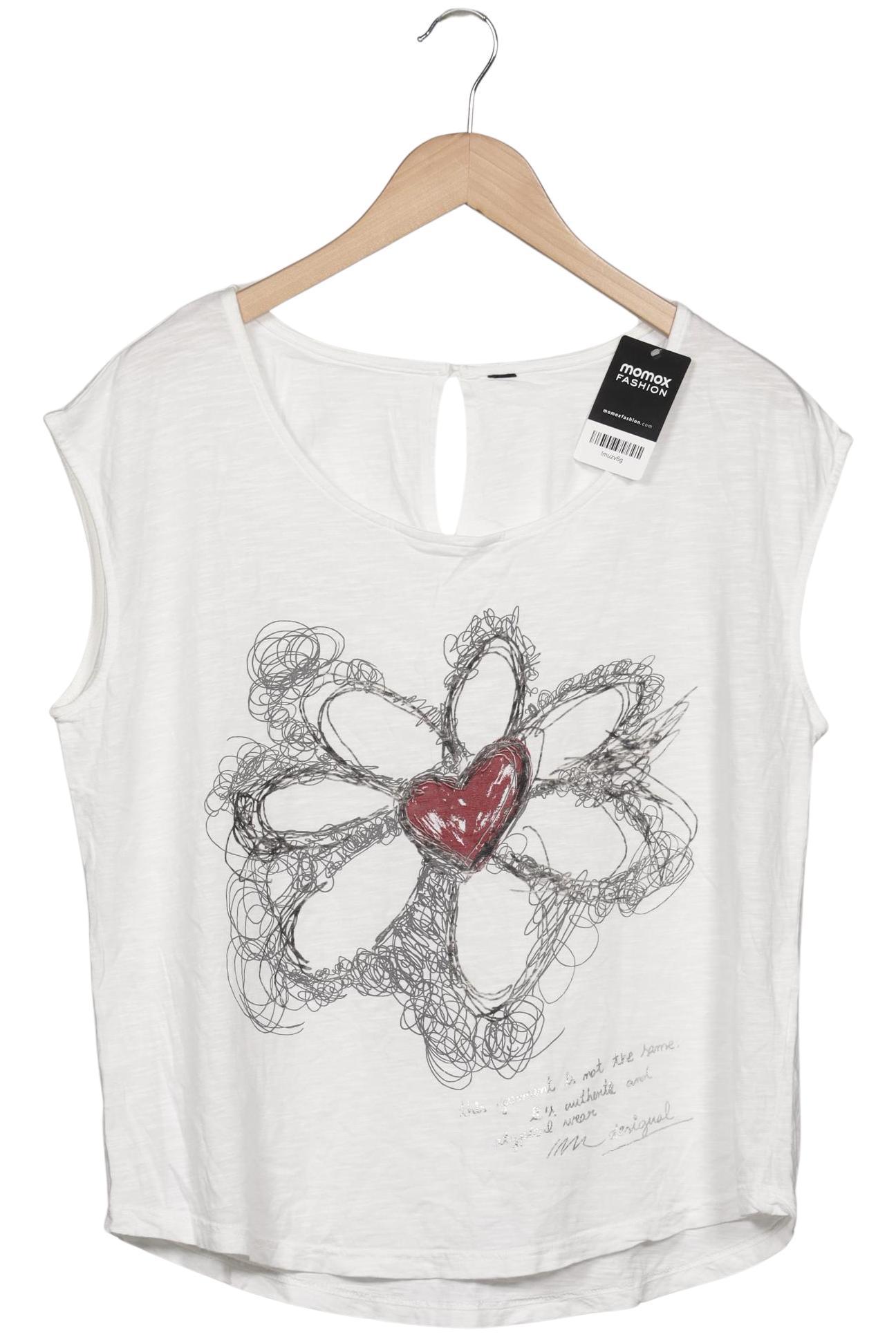 

Desigual Damen T-Shirt, weiß, Gr. 42