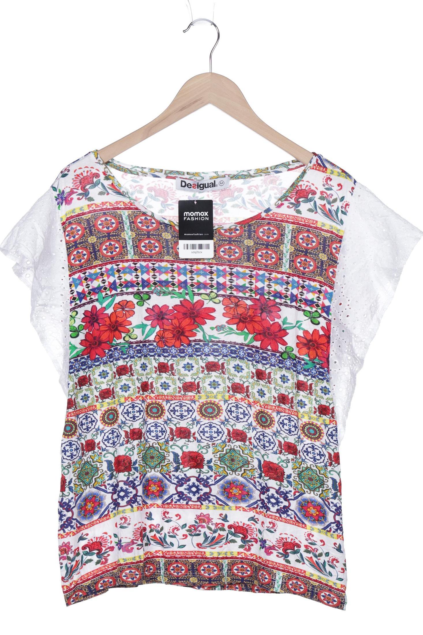 

Desigual Damen T-Shirt, mehrfarbig, Gr. 38