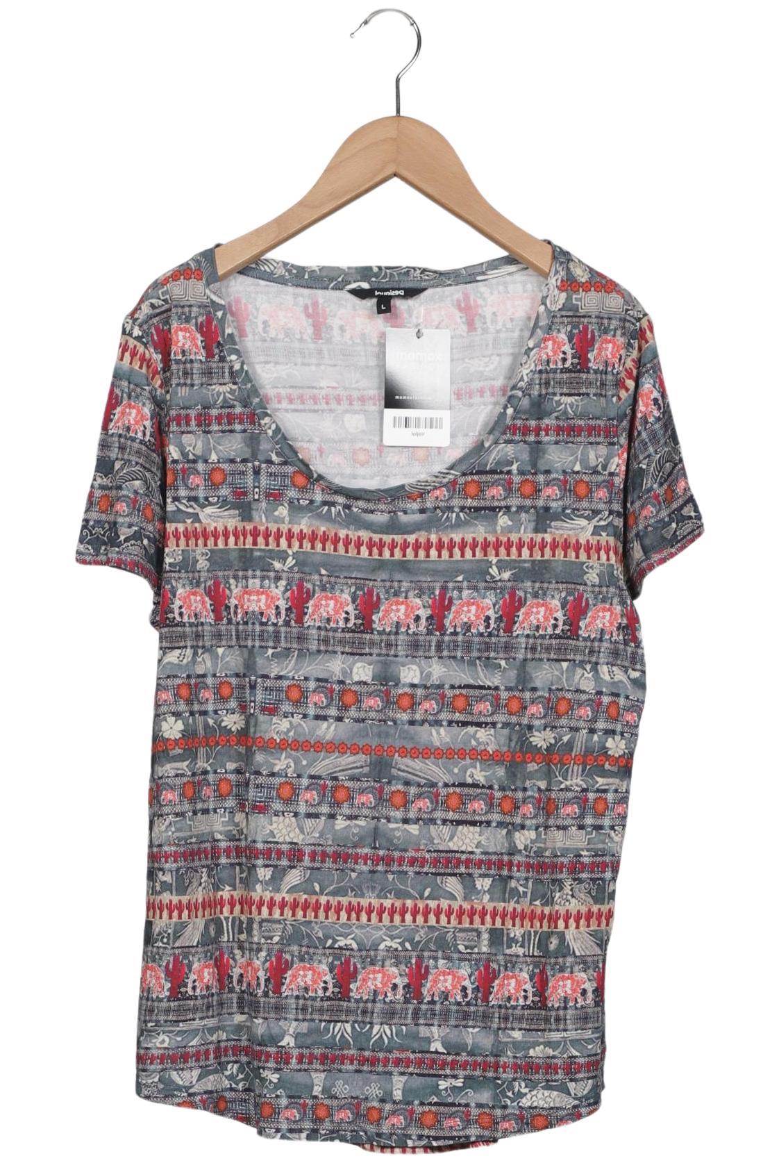 

Desigual Damen T-Shirt, mehrfarbig, Gr. 42