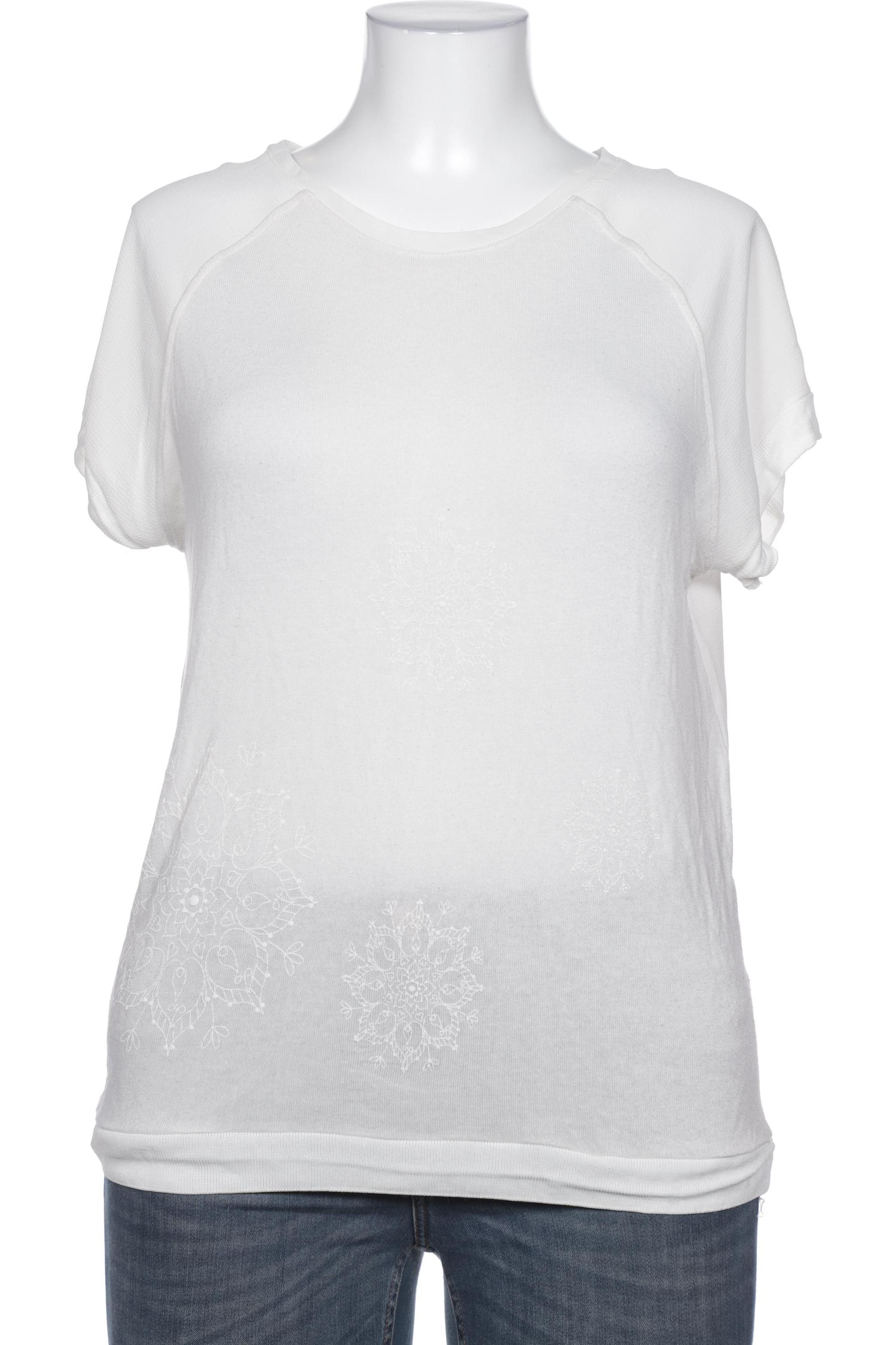 

Desigual Damen T-Shirt, weiß, Gr. 44