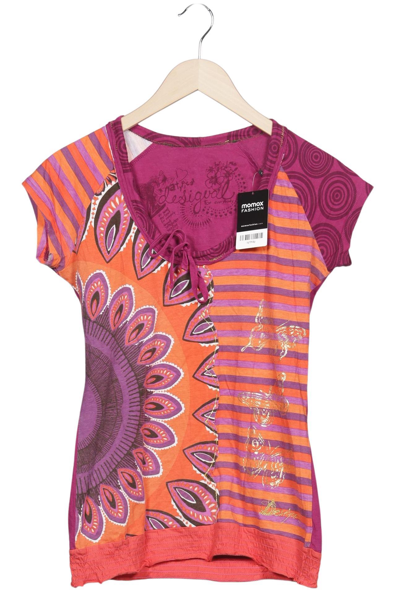 

Desigual Damen T-Shirt, mehrfarbig, Gr. 42