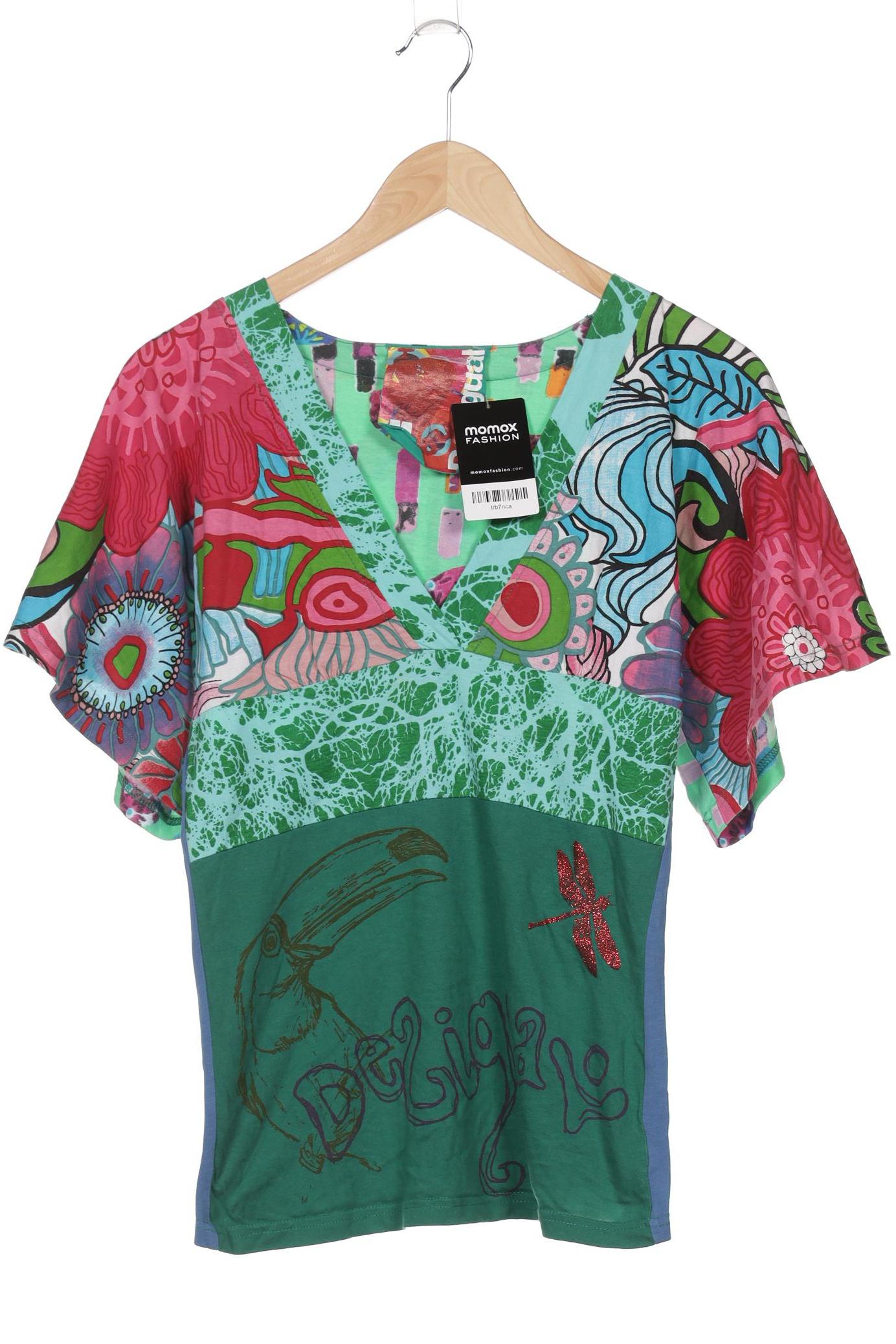 

Desigual Damen T-Shirt, mehrfarbig, Gr. 38