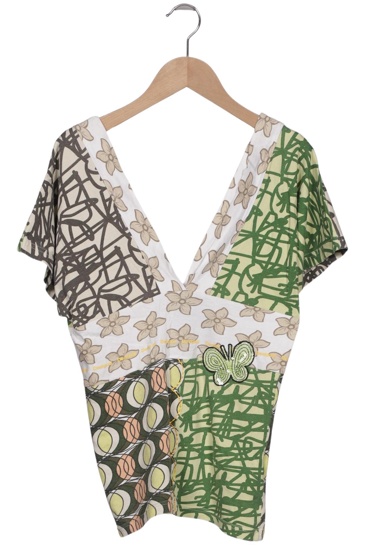 

Desigual Damen T-Shirt, mehrfarbig, Gr. 38