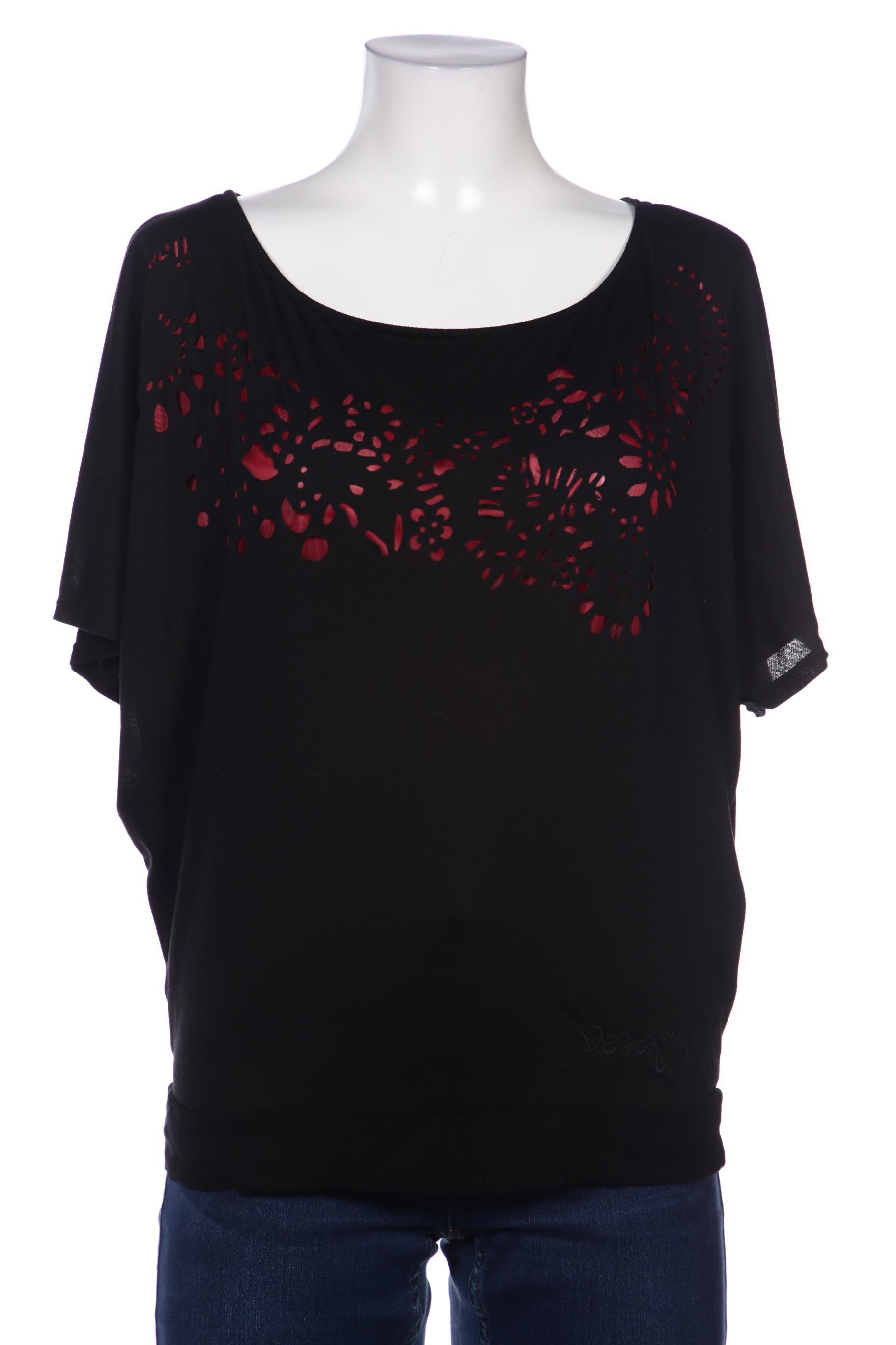 

Desigual Damen T-Shirt, schwarz, Gr. 38