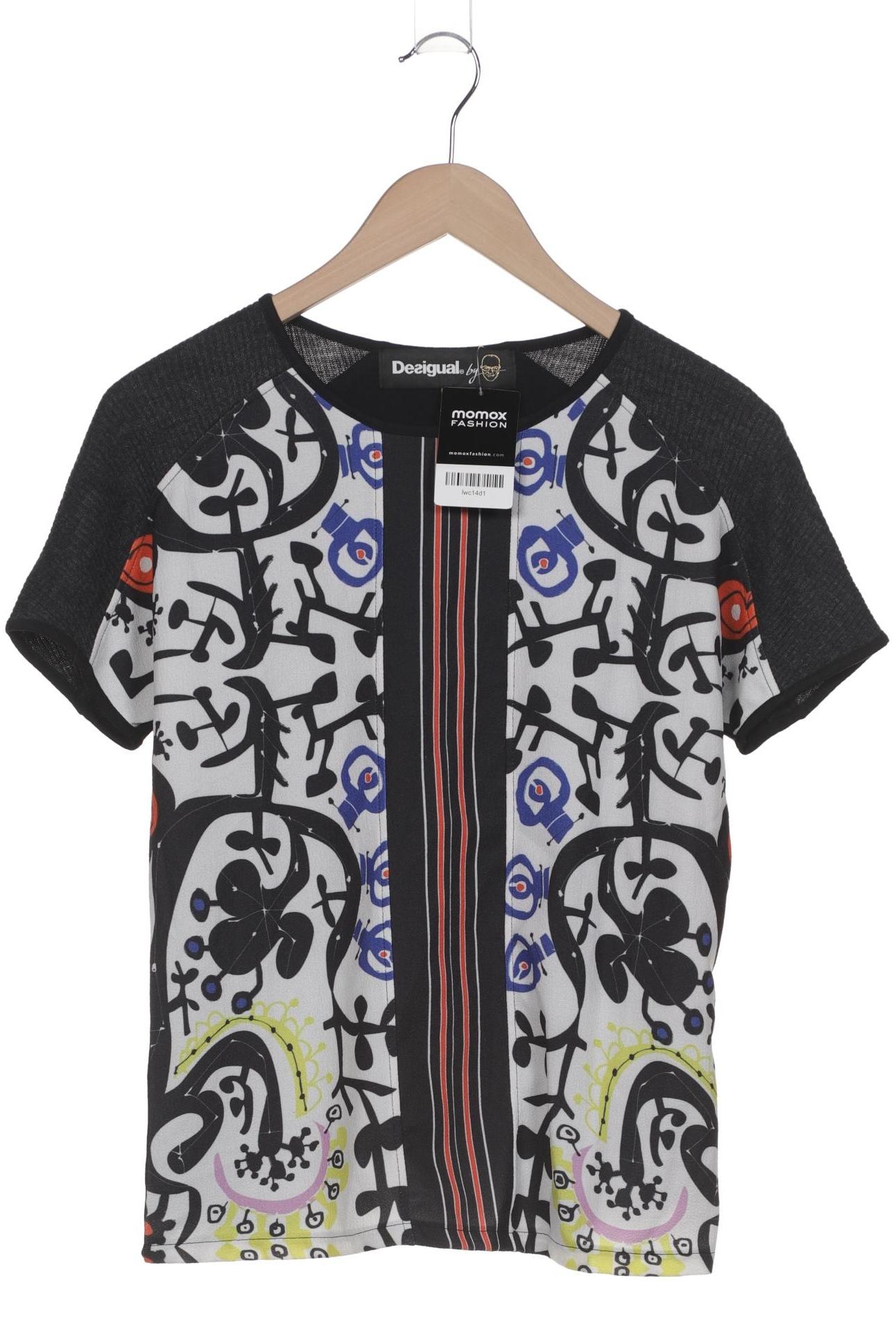 

Desigual Damen T-Shirt, schwarz, Gr. 38