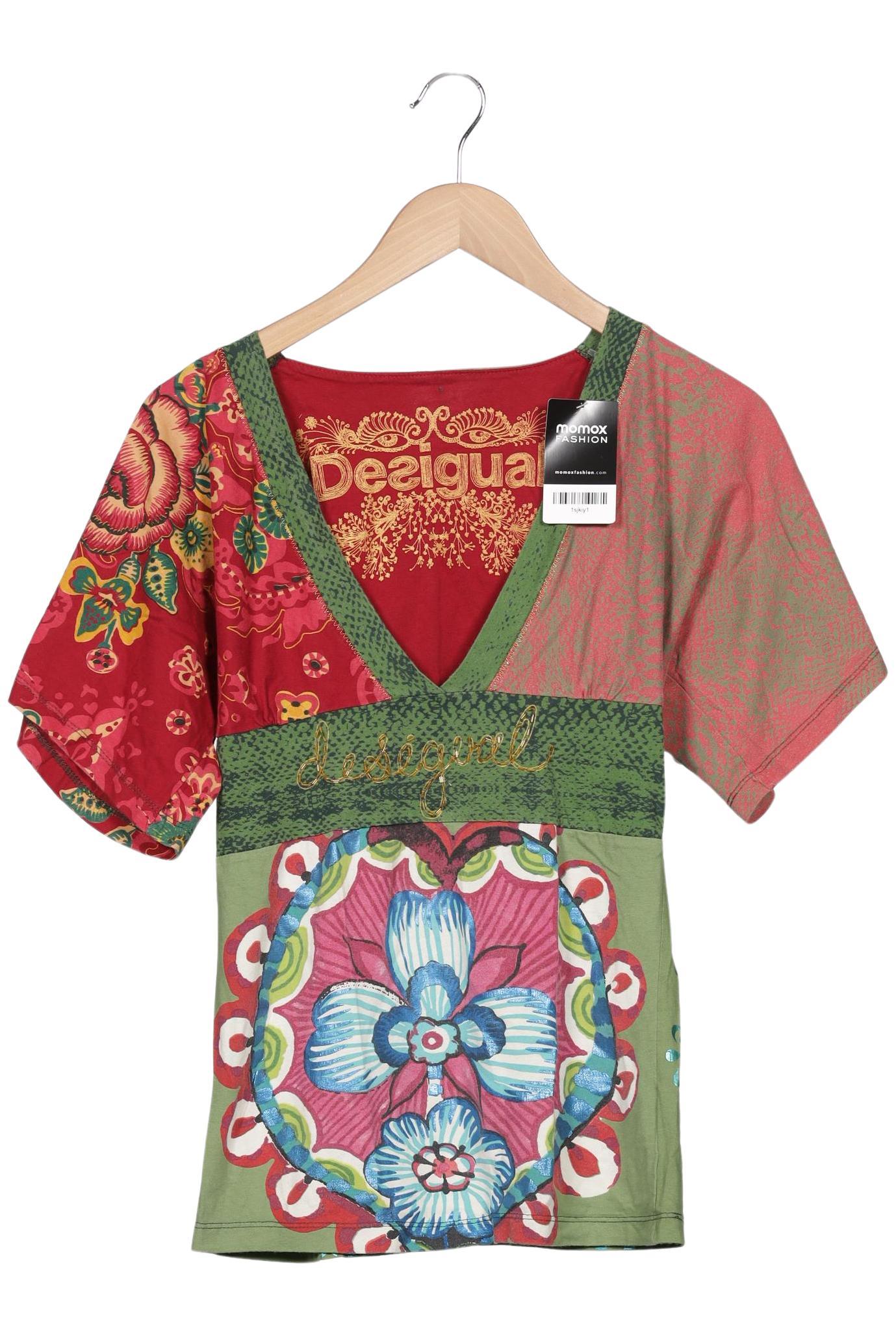 

Desigual Damen T-Shirt, mehrfarbig, Gr. 42