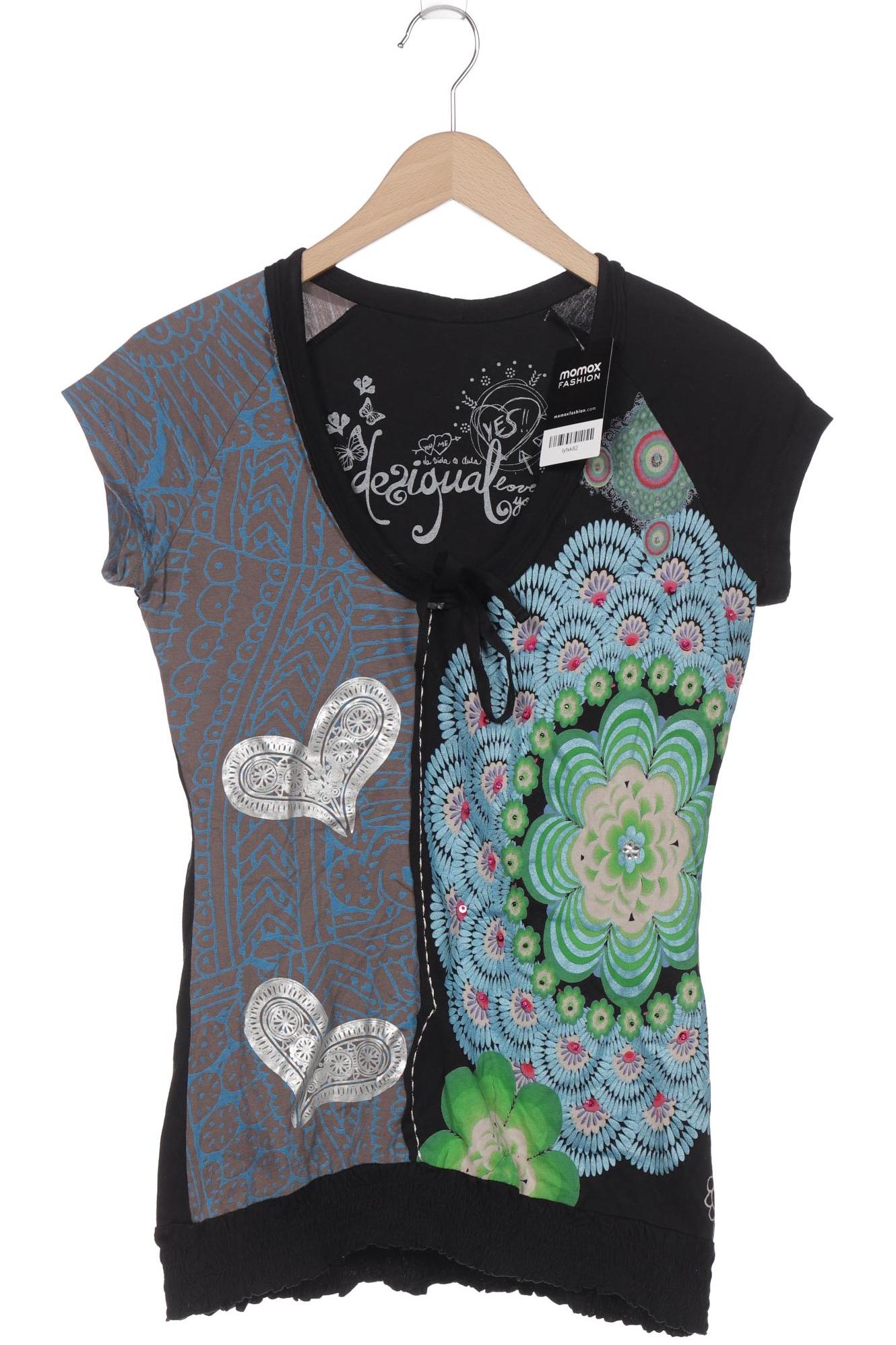 

Desigual Damen T-Shirt, schwarz