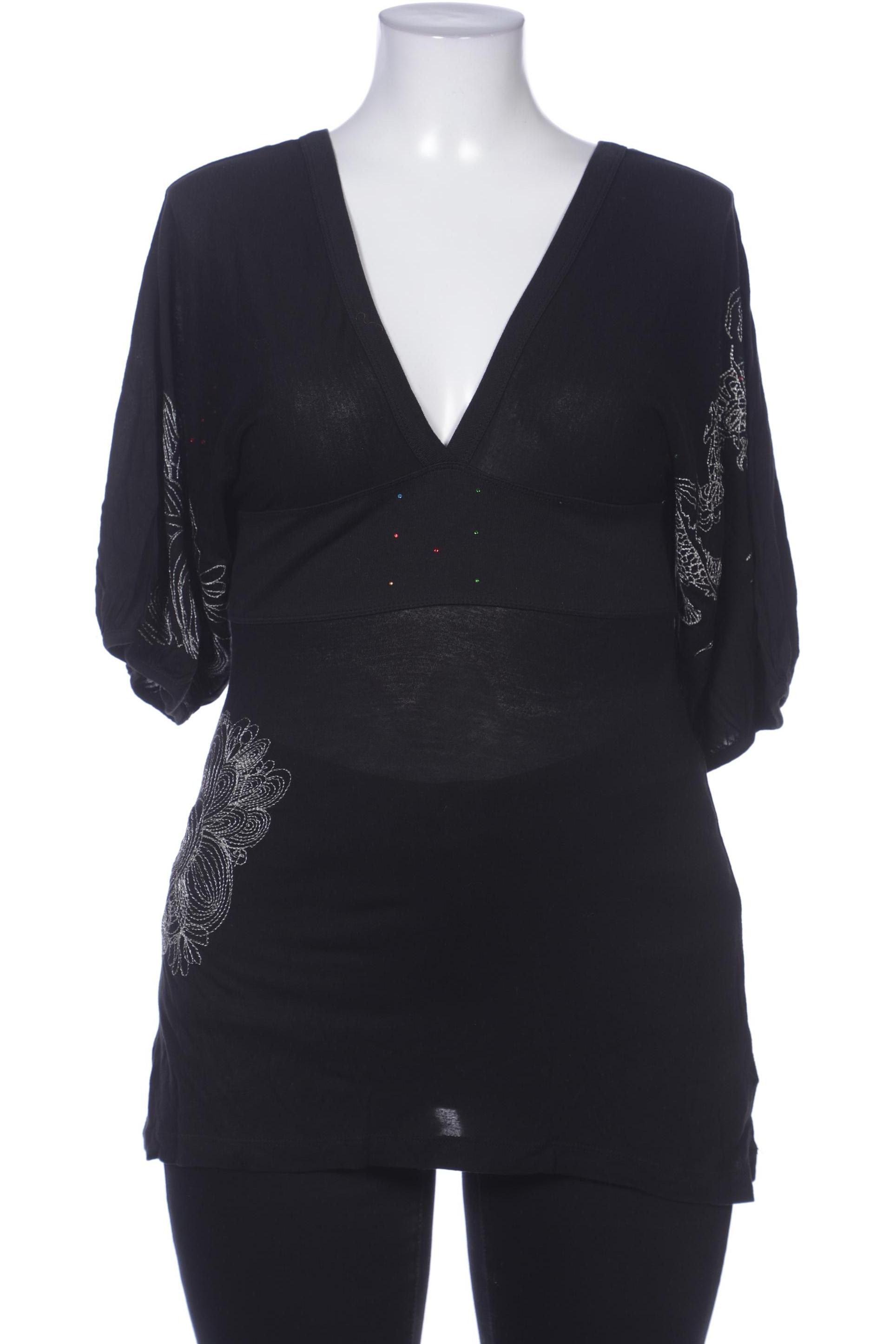 

Desigual Damen T-Shirt, schwarz, Gr. 44