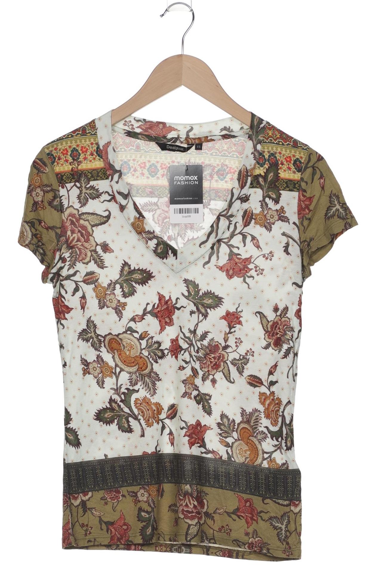 

Desigual Damen T-Shirt, mehrfarbig, Gr. 34