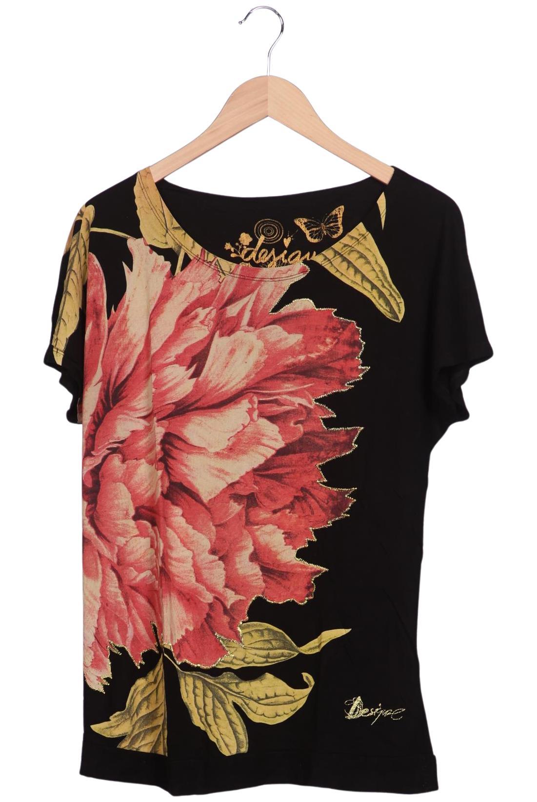 

Desigual Damen T-Shirt, schwarz, Gr. 44