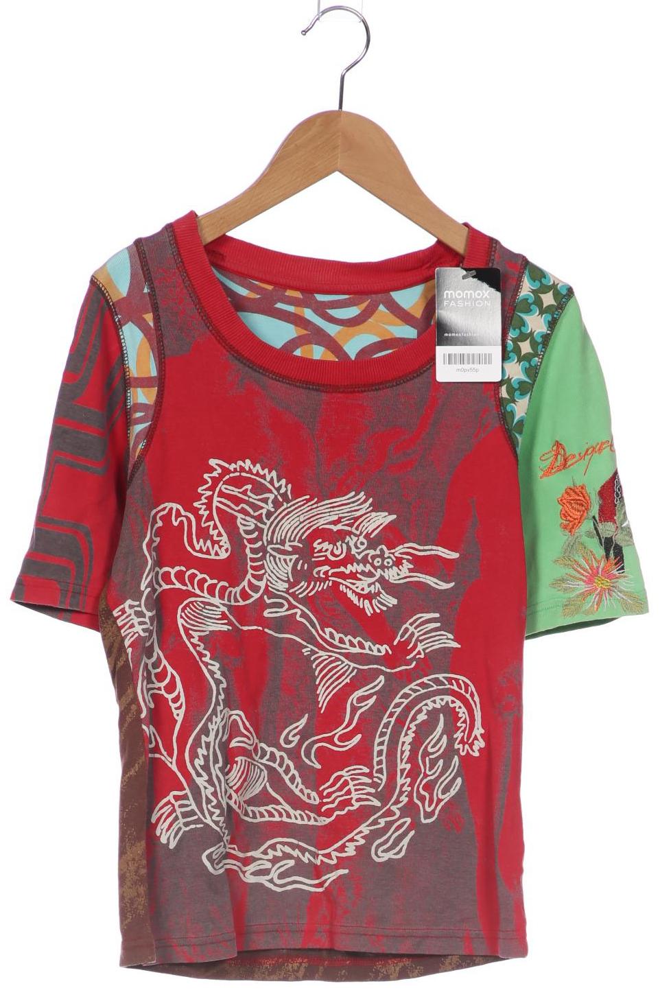 

Desigual Damen T-Shirt, mehrfarbig, Gr. 42
