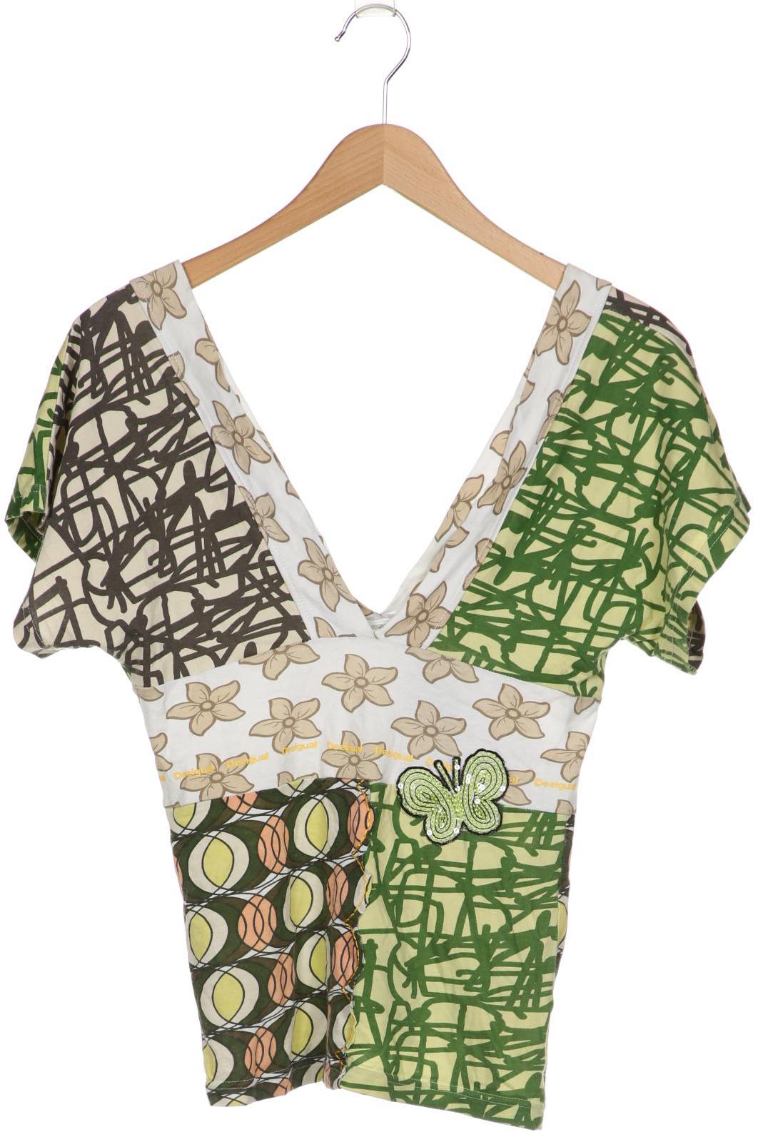 

Desigual Damen T-Shirt, mehrfarbig, Gr. 36