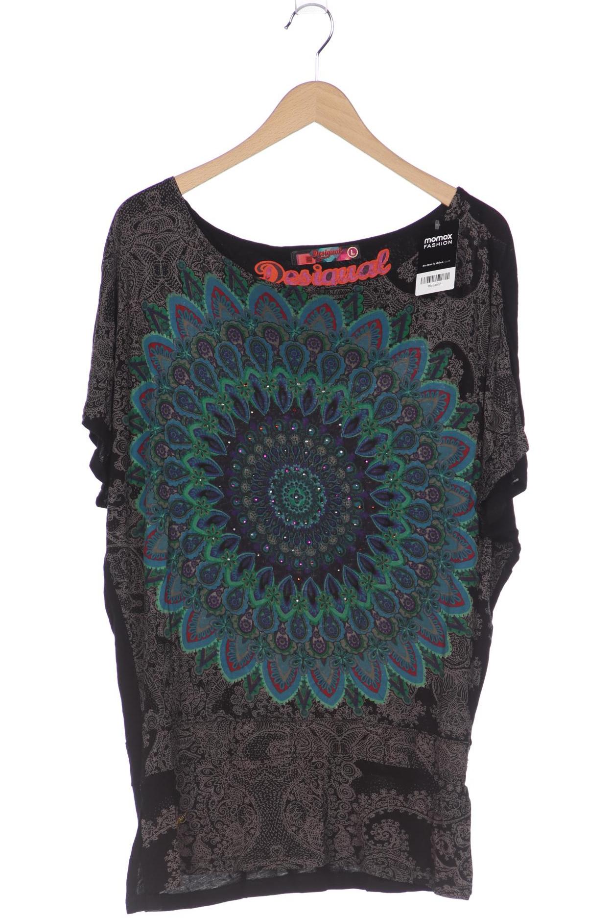 

Desigual Damen T-Shirt, schwarz, Gr. 42