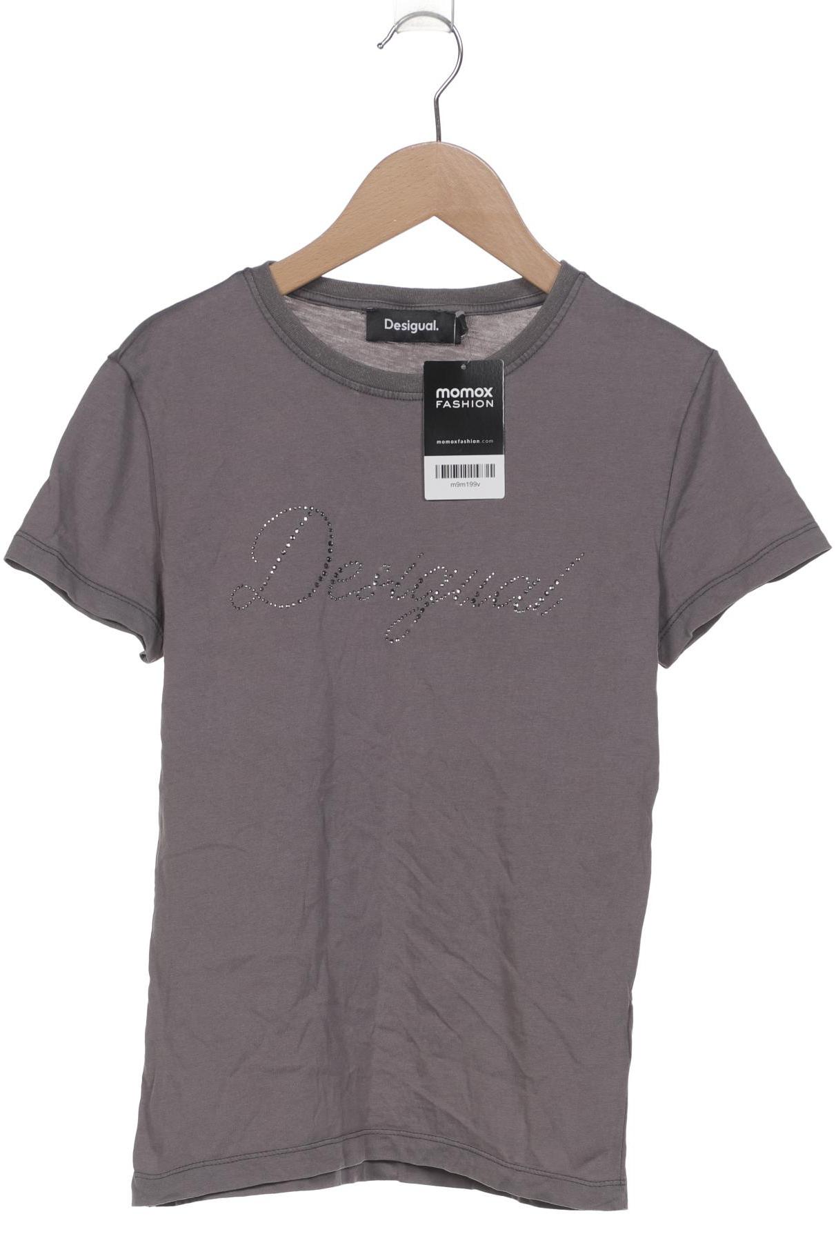 

Desigual Damen T-Shirt, grau, Gr. 36