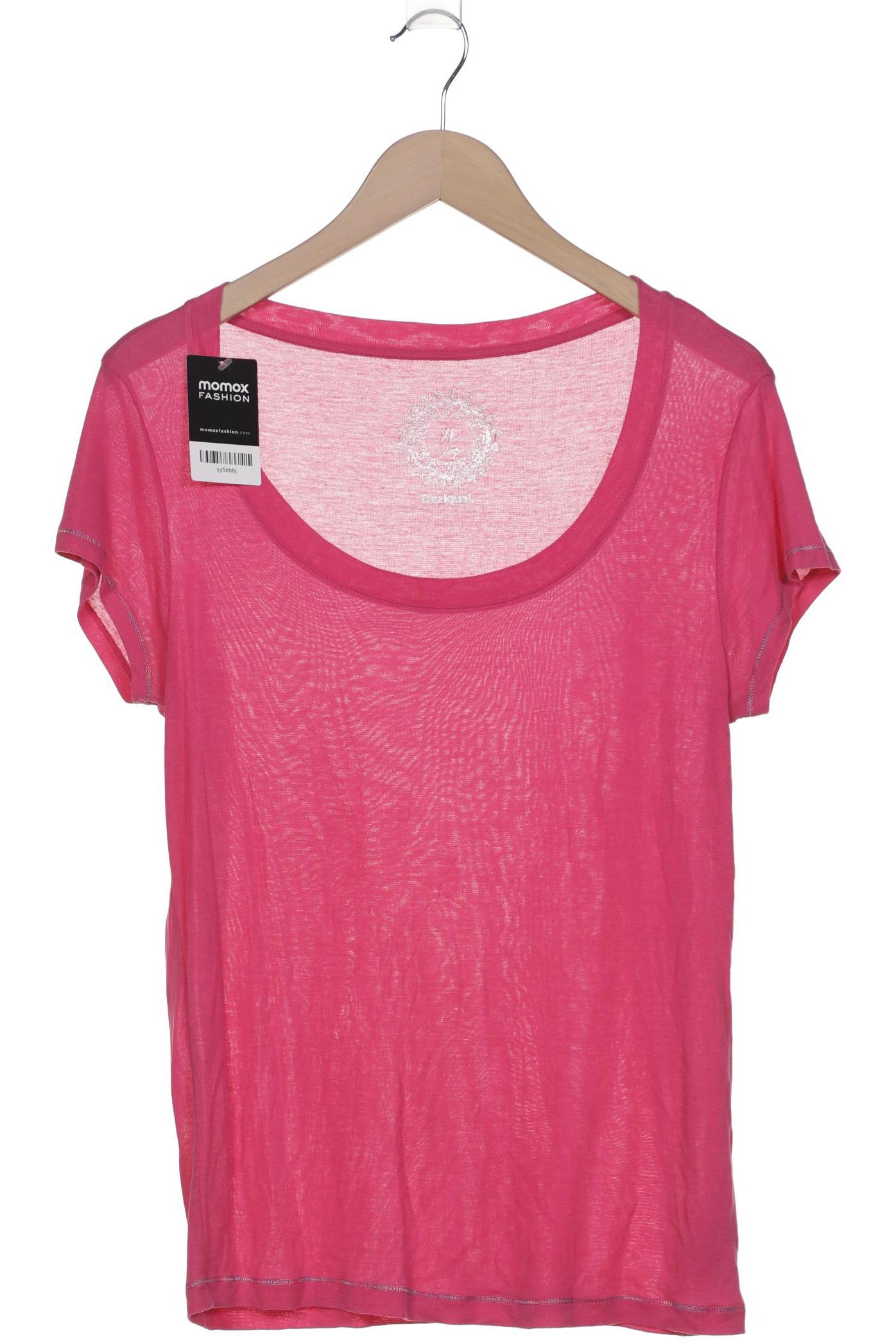 

Desigual Damen T-Shirt, pink, Gr. 44