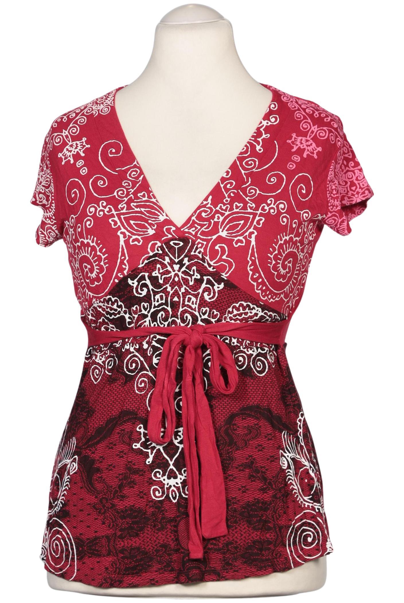 

Desigual Damen T-Shirt, rot, Gr. 42