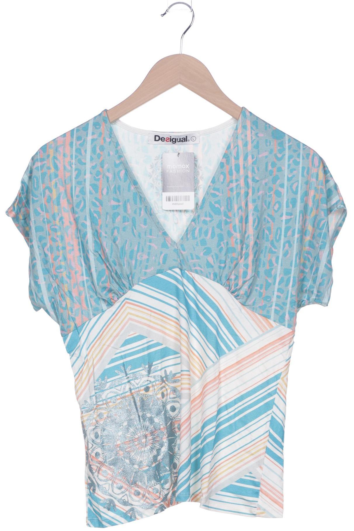

Desigual Damen T-Shirt, hellblau, Gr. 42