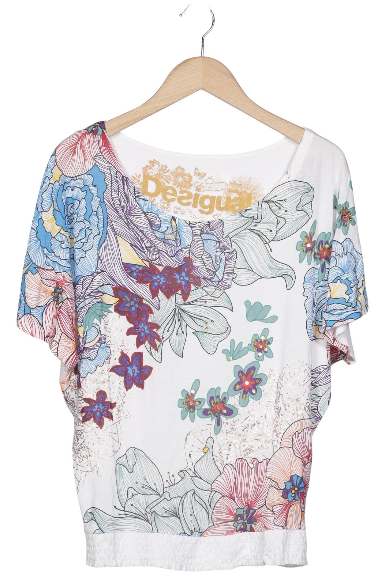 

Desigual Damen T-Shirt, mehrfarbig, Gr. 36