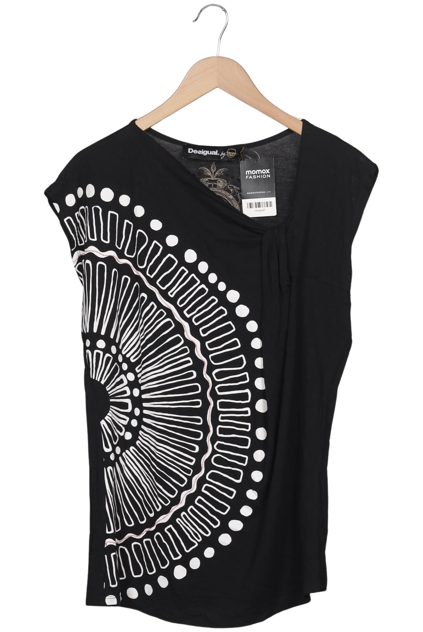

Desigual Damen T-Shirt, schwarz, Gr. 44