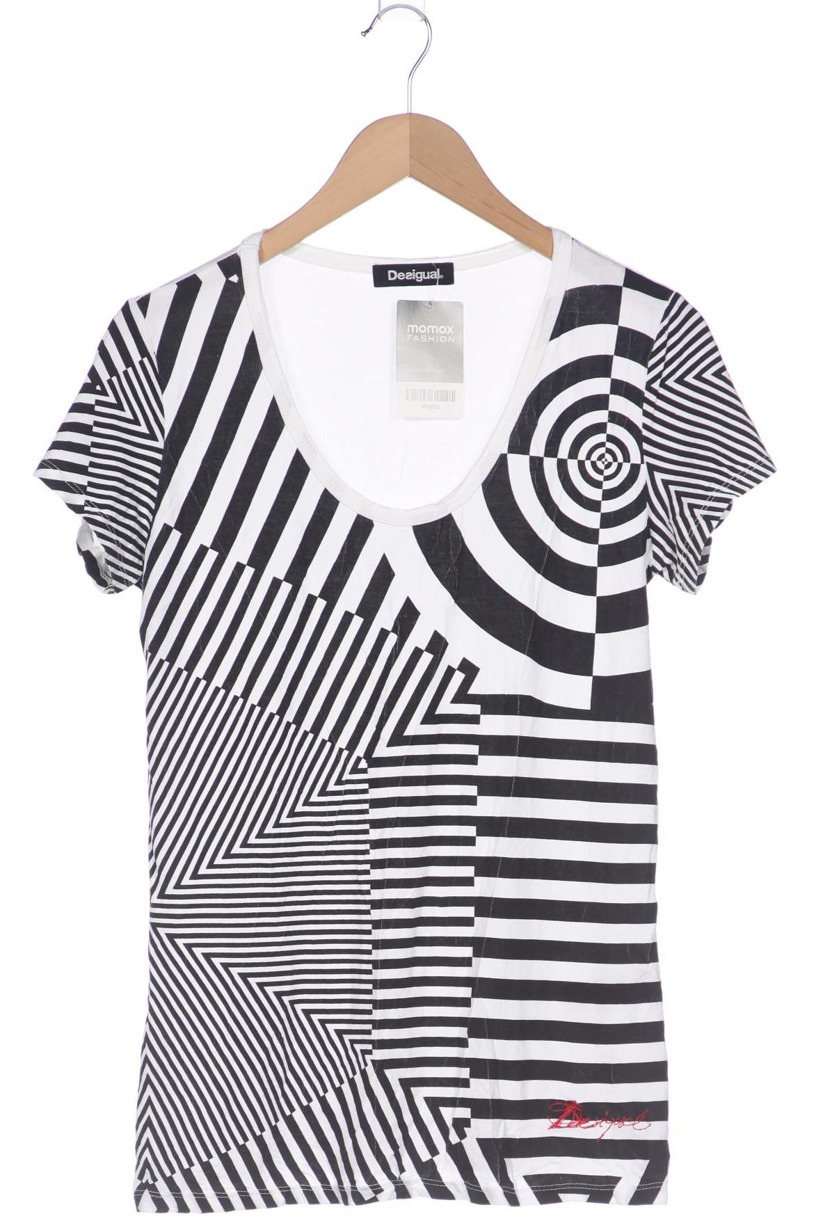

Desigual Damen T-Shirt, weiß, Gr. 44