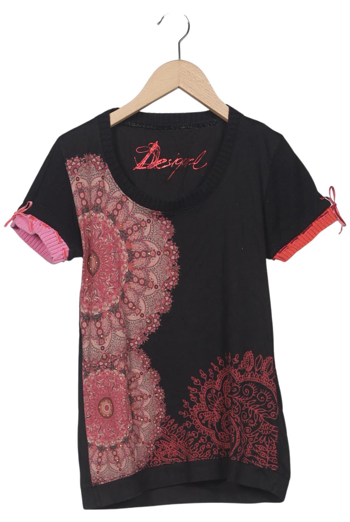 

Desigual Damen T-Shirt, mehrfarbig, Gr. 38